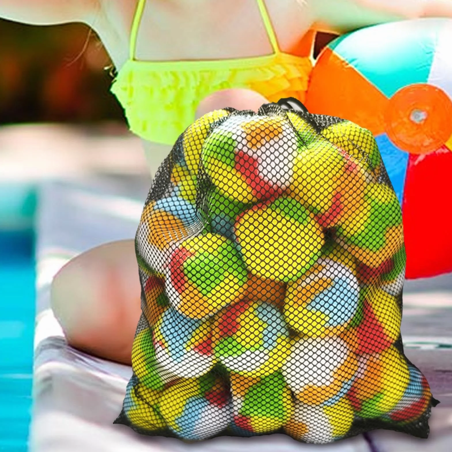Wodne Kulki Balonowe | 60 Sztuk Dla Dziewczynek Chłonące Kulki,Zabawki Letnie Na Zewnątrz Do Ogrodu Basenu Kempingu Trawy Plaży