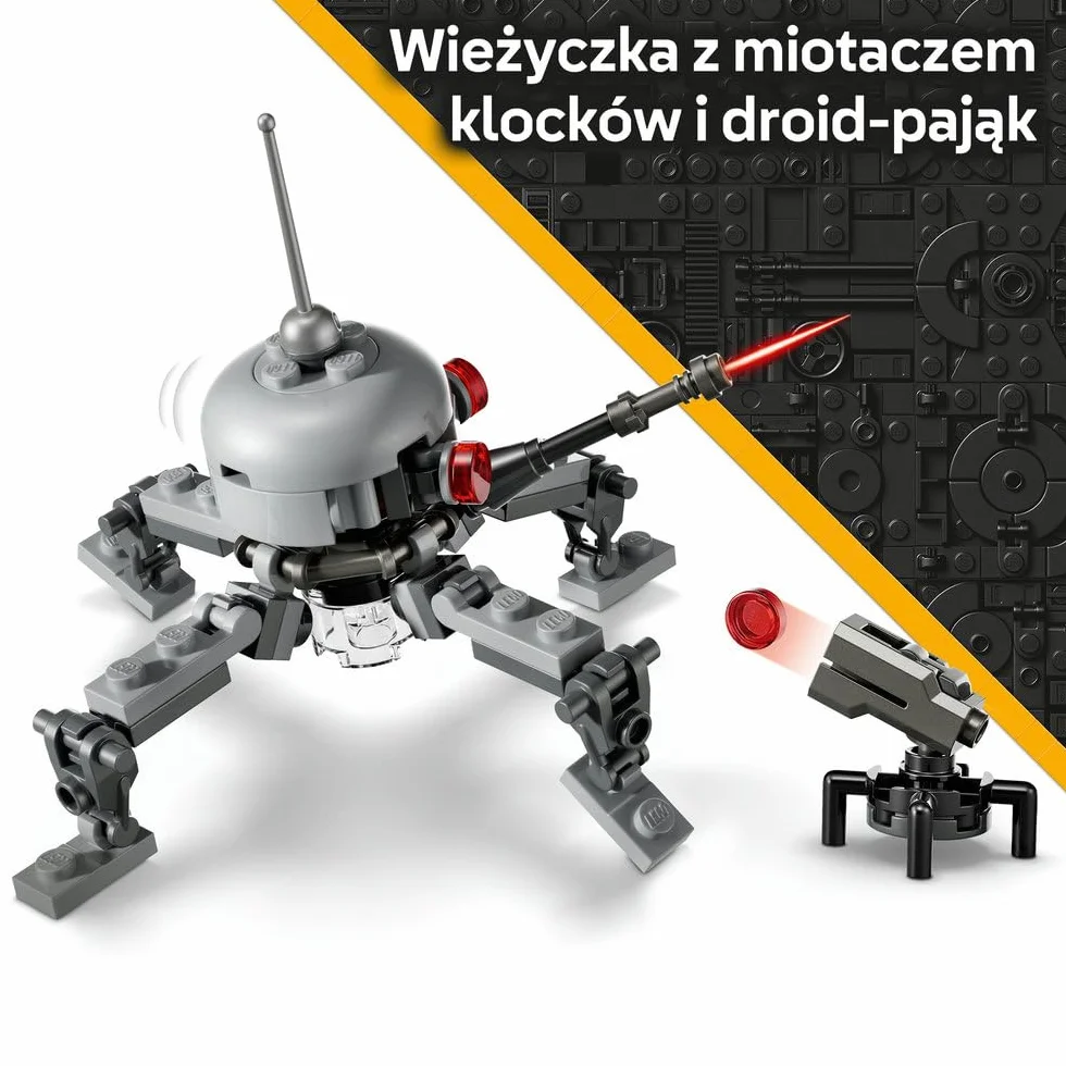 LEGO Star Wars zestaw bitewny — żołnierze-klony z 327. korpusu galaktycznego, zabawka konstrukcyjna dla dziecka, pomysł na prezent dla chłopców, dziewczynek i fanów Gwiezdnych Wojen od 7 lat 75431
