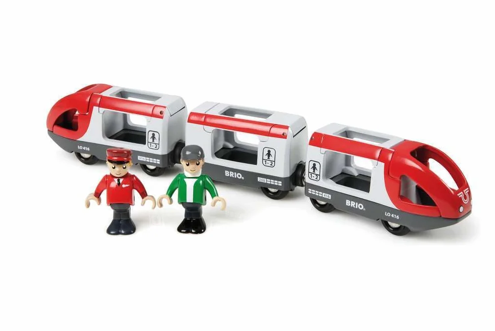 BRIO Bahn 33505 - czerwony pociąg podróżny