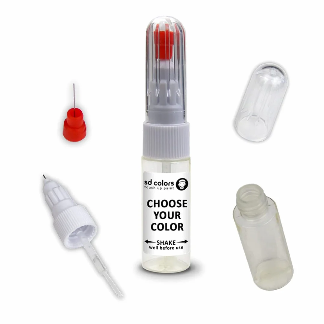 SD COLORS PALLADIUM SILVER 792 kompatybilny z MERCEDES nowy zestaw naprawczy pisaków do malowania 20 ml pędzel do usuwania zrywek kod koloru 792 srebrny paledium