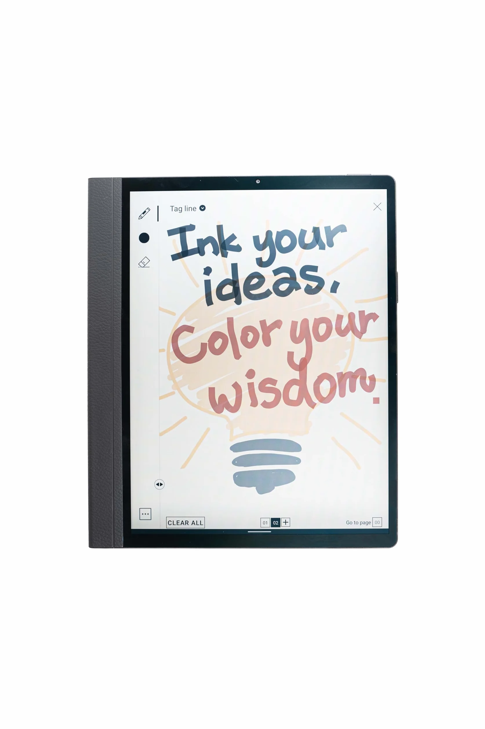Hannspree HannsNote 2 SN10HR1B kolorowy tablet z systemem Android 25,40 cm (10") 1600 x 1600 stosunek 3:4, EcoVision Paper Display, Android 13, 4 GB RAM /64 GB eMMC, WiFi, czarny
