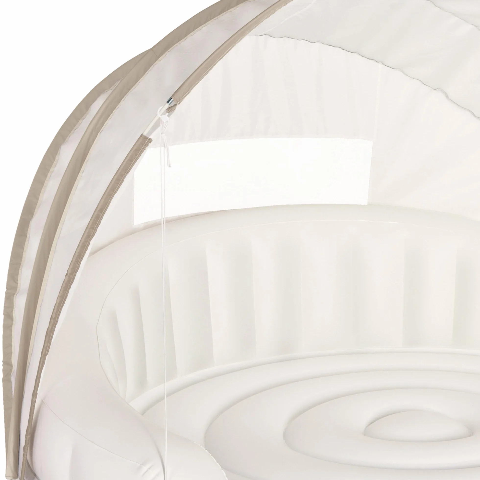 Intex 58292EU Canopy Island Kanapa Dmuchana Do Relaksu, Wielokolorowa, 180 x 153 cm