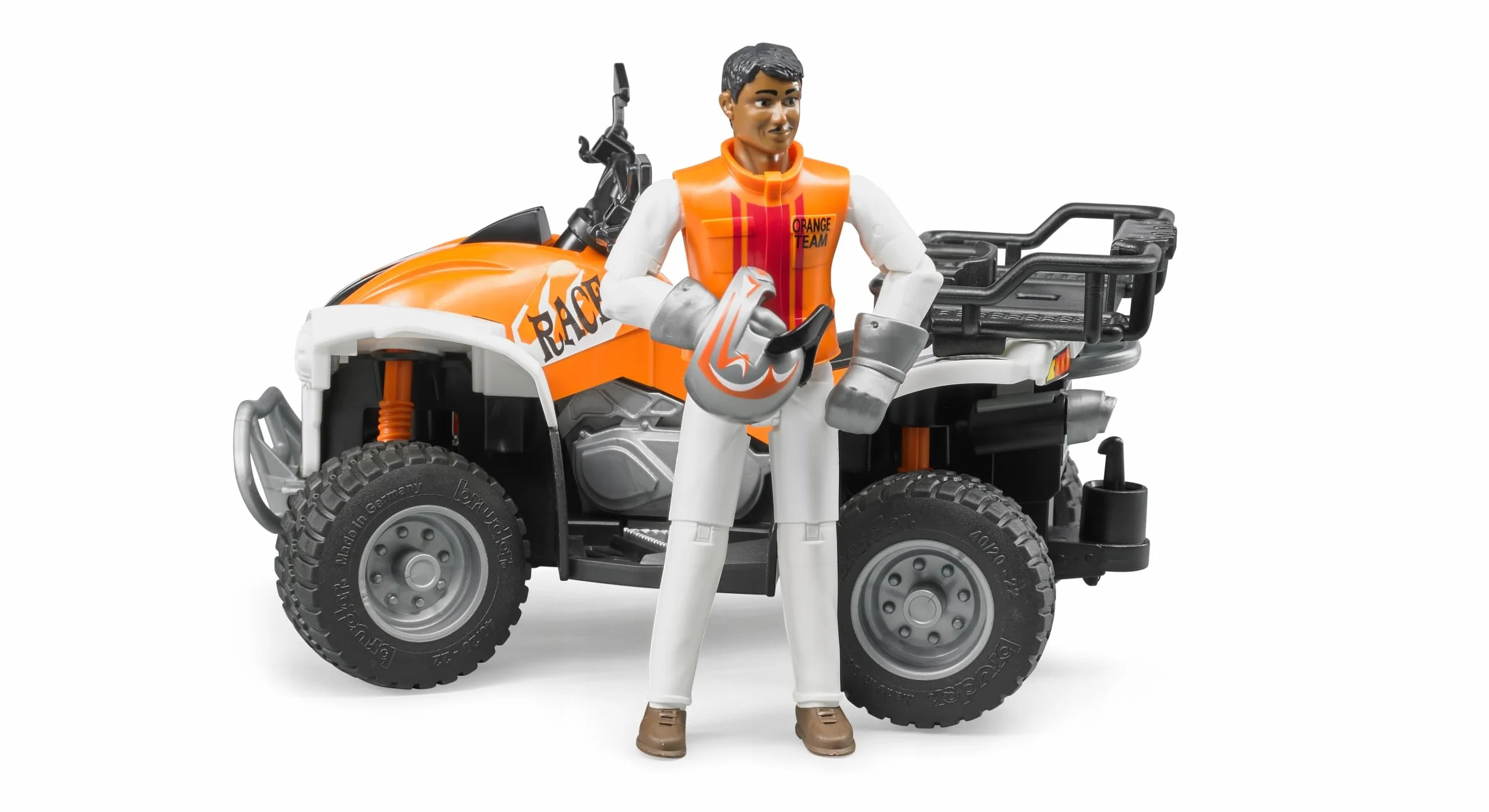 bruder 63000 - Quad z kierowcą, figurka, pojazd, pojazd terenowy