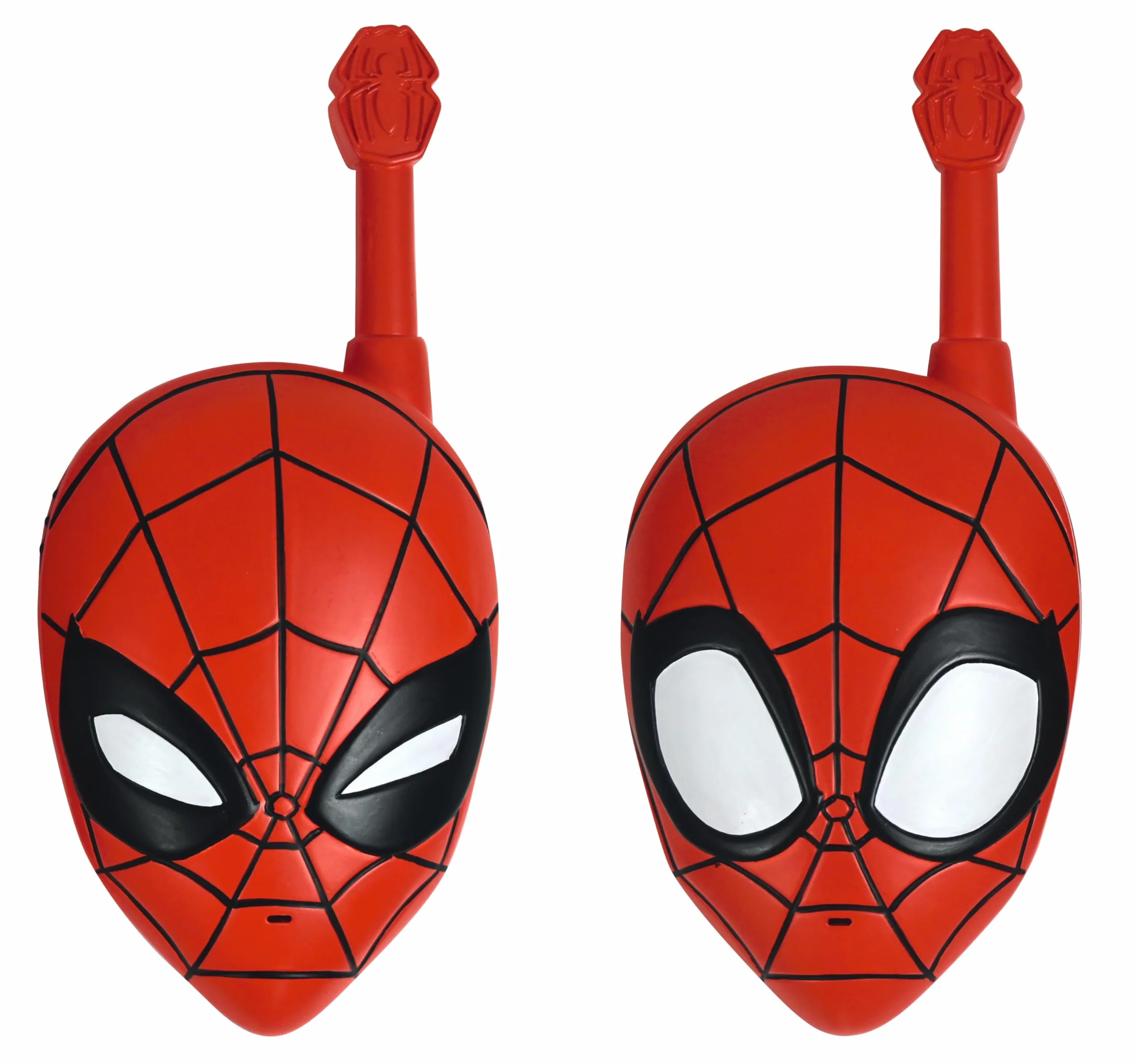 Lexibook, Spider-Man, Walkie Talkie 3D Spider-Man, Zasięg 500M, 2 Kanały Komunikacyjne, Klips do Paska, Czerwony, TW18SP