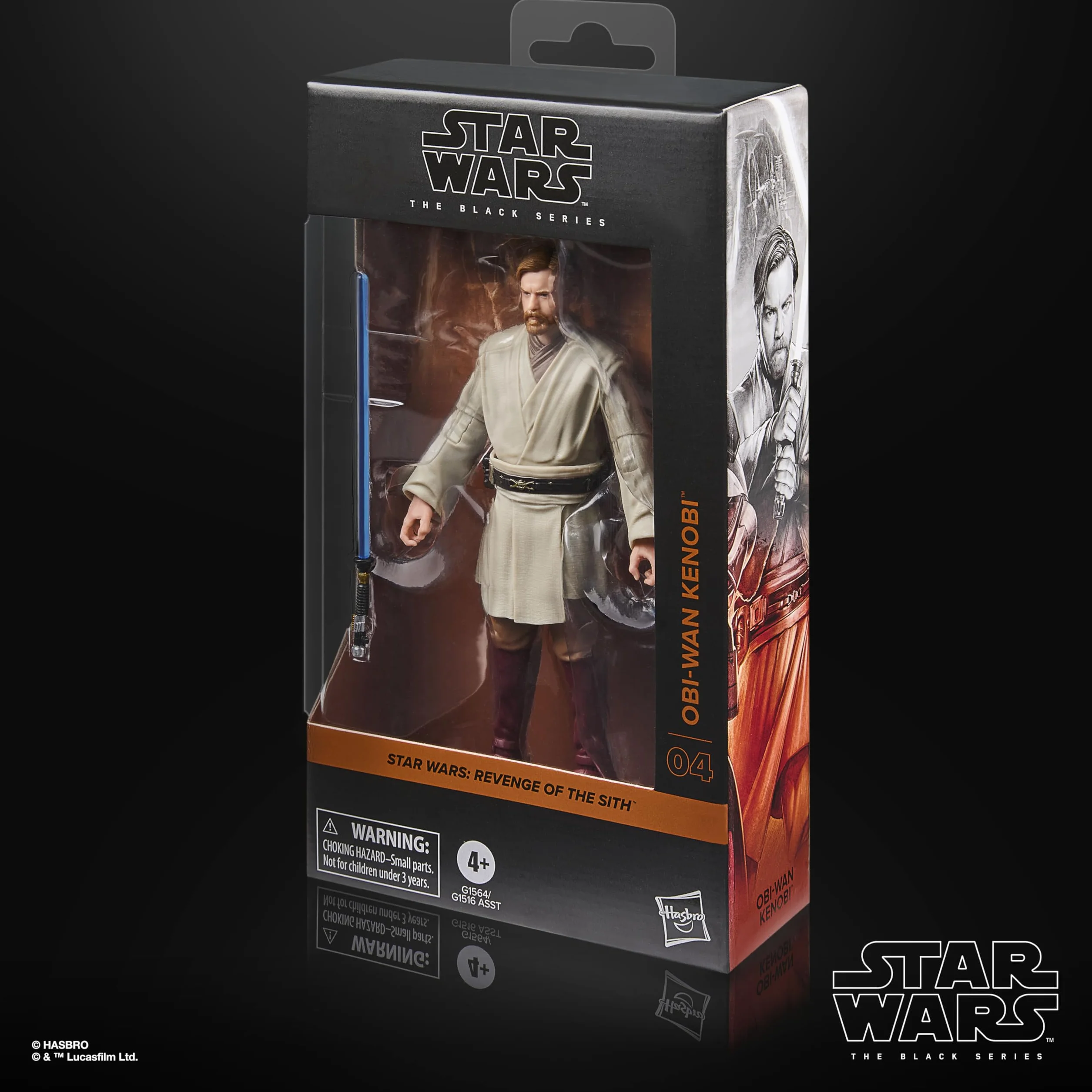 Obi-Wan Kenobi z kolekcji Star Wars The Black Series, wysokiej jakości 15-centymetrowa figurka kolekcjonerska z filmu Gwiezdne wojny: Zemsta Sithów