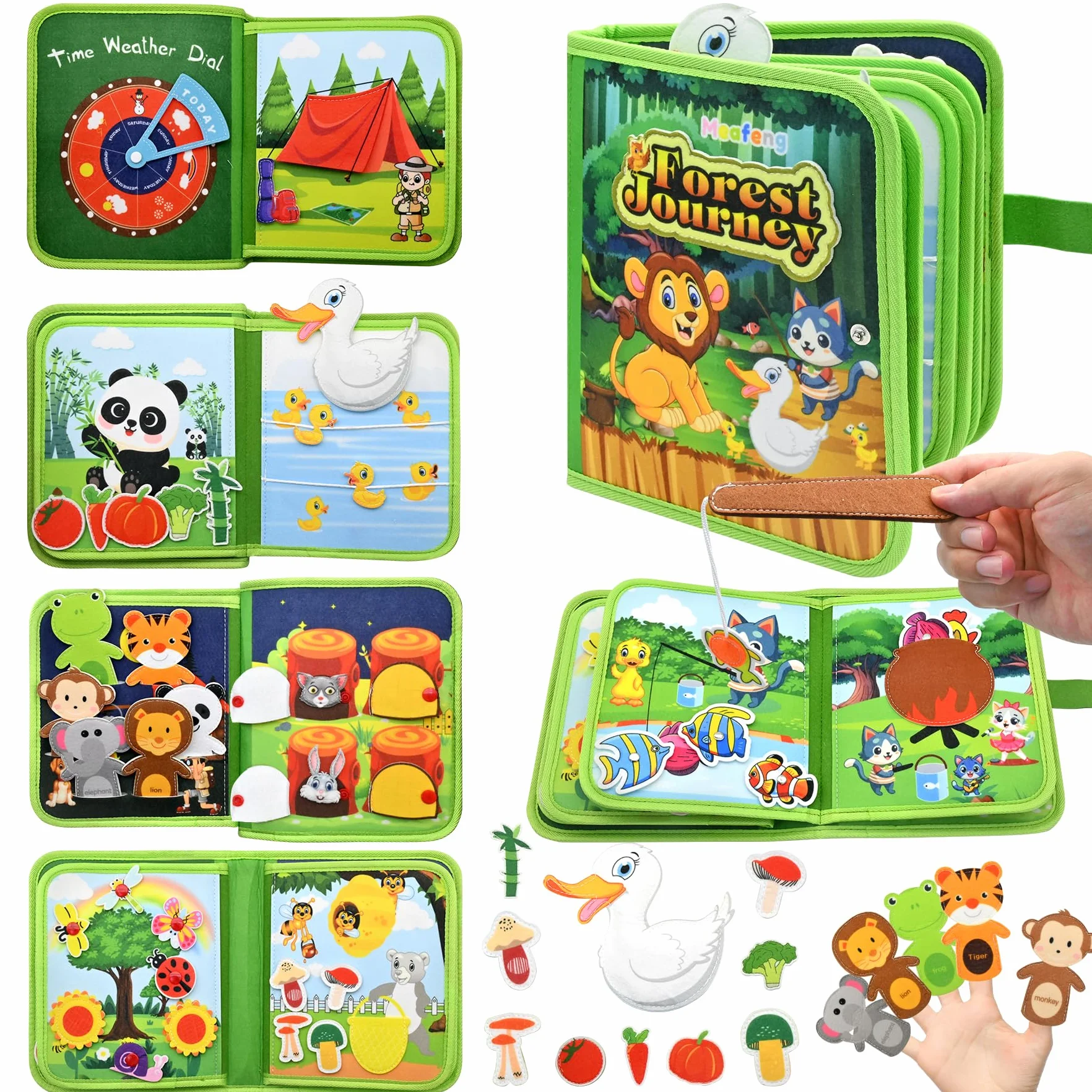 Zabawka dla niemowląt 1 rok Busy Board Montessori, wiek 1, 4 lata, z 6 warstwami deski, zabawka dla dzieci 1, 2, 3, 4 lata, zabawki do aktywności i rozwoju, prezent dla dzieci od 1 do 4 lat