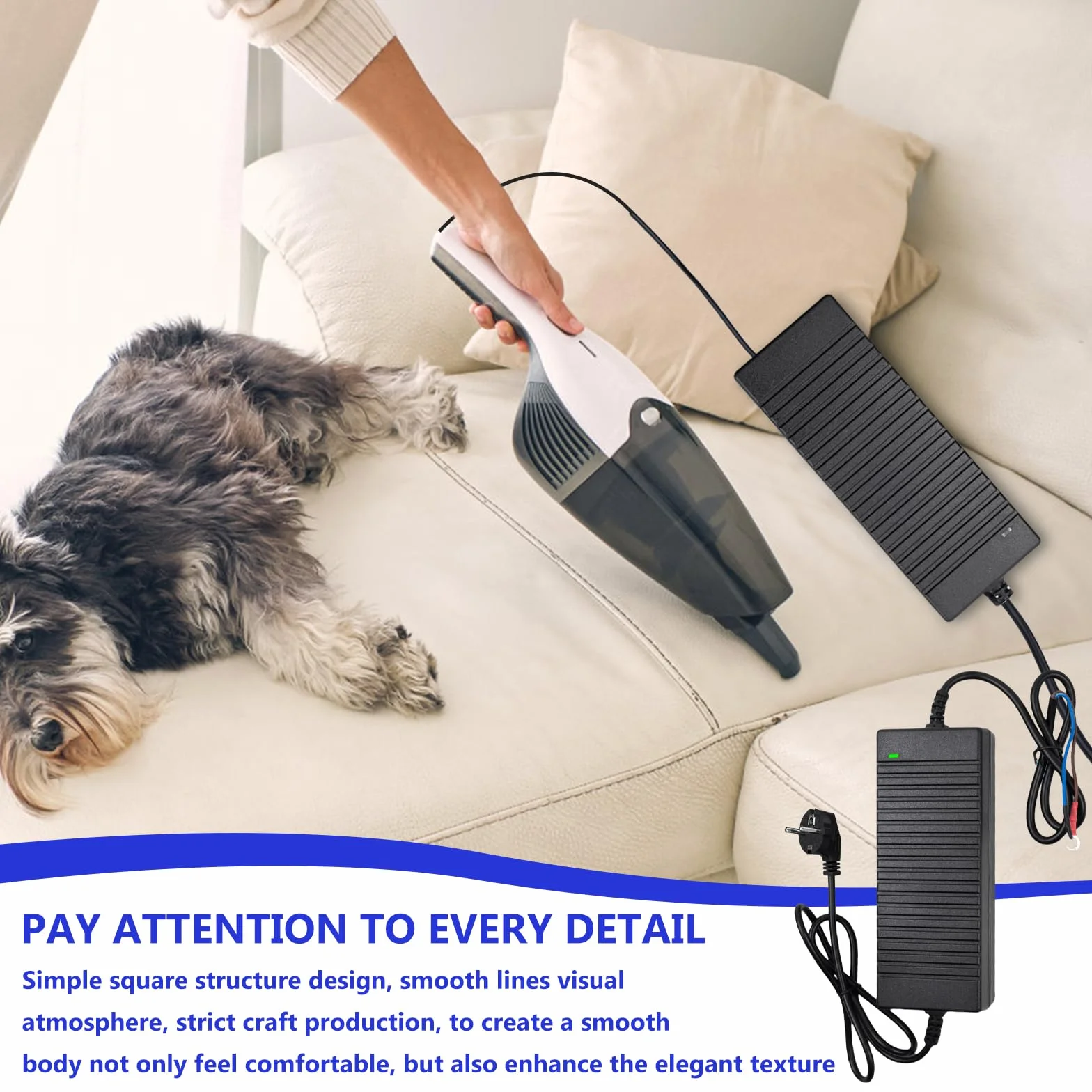 Przetwornica napięcia 230 V na 12 V, 180 W 15 A adapter sieciowy do gniazda zapalniczki samochodowej, falownik, zasilacz sieciowy AC na DC do lodówki, wyposażenia samochodowego, pompowania opon