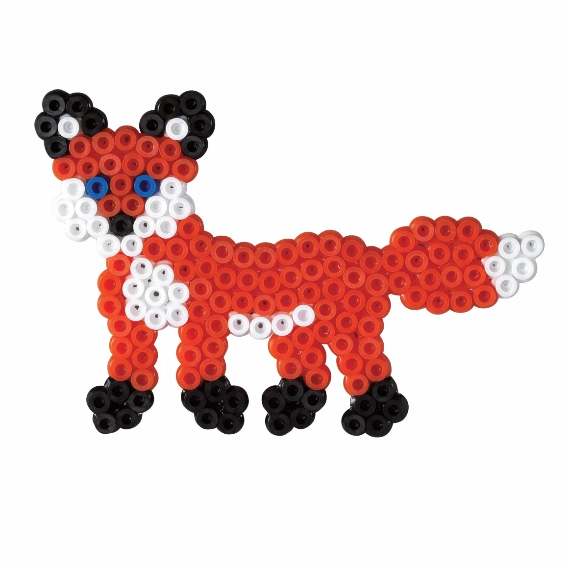 Hama Płytka do Układania Koralików, Biały, 15,39 x 15,39 x 1,8 cm