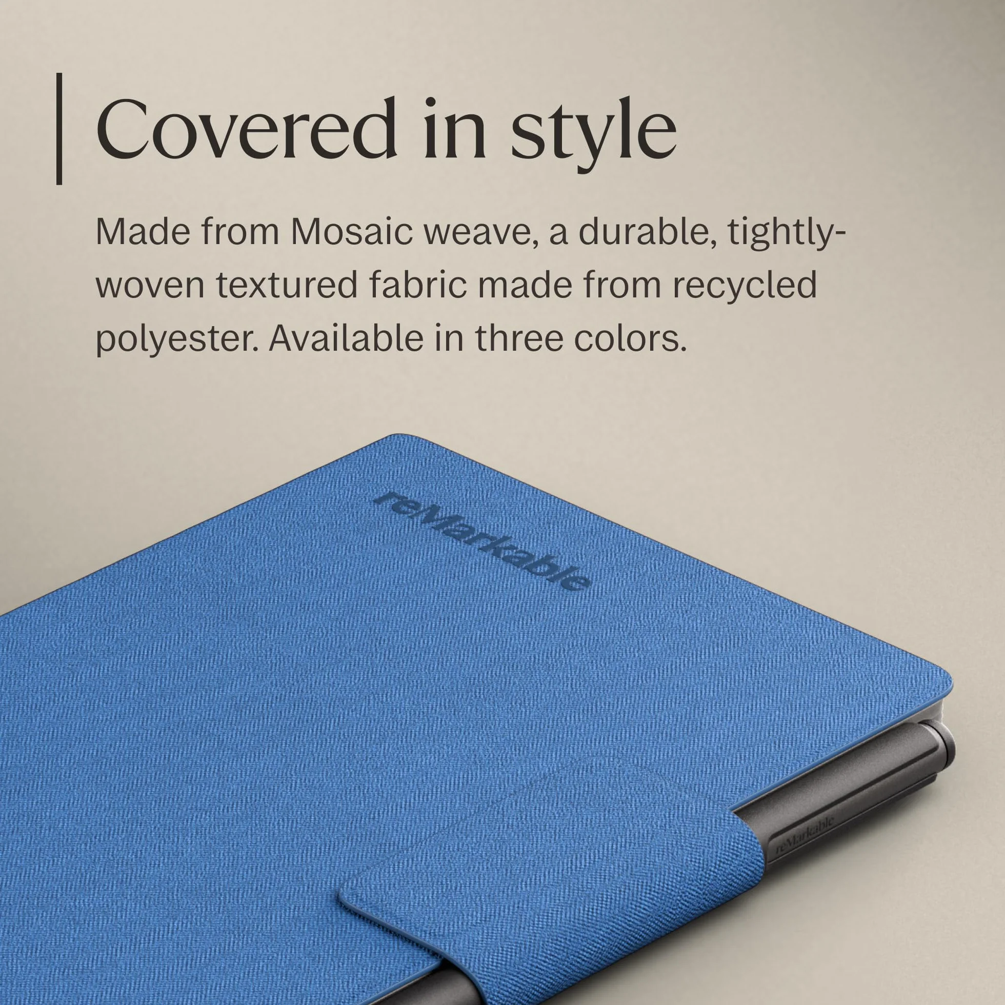reMarkable Book Folio | Etui Polimerowe do Paper Pro Move | Kobalt
