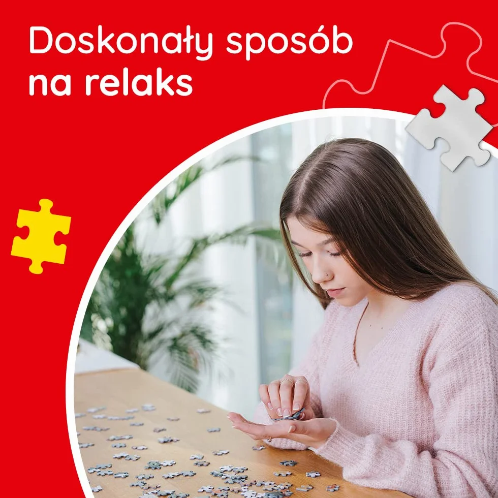 Trefl - Kapibara - Puzzle 1000 Elementów - Układanka z Kapibarą na Tle Wodospadu, dla Dorosłych i Dzieci od 14 lat