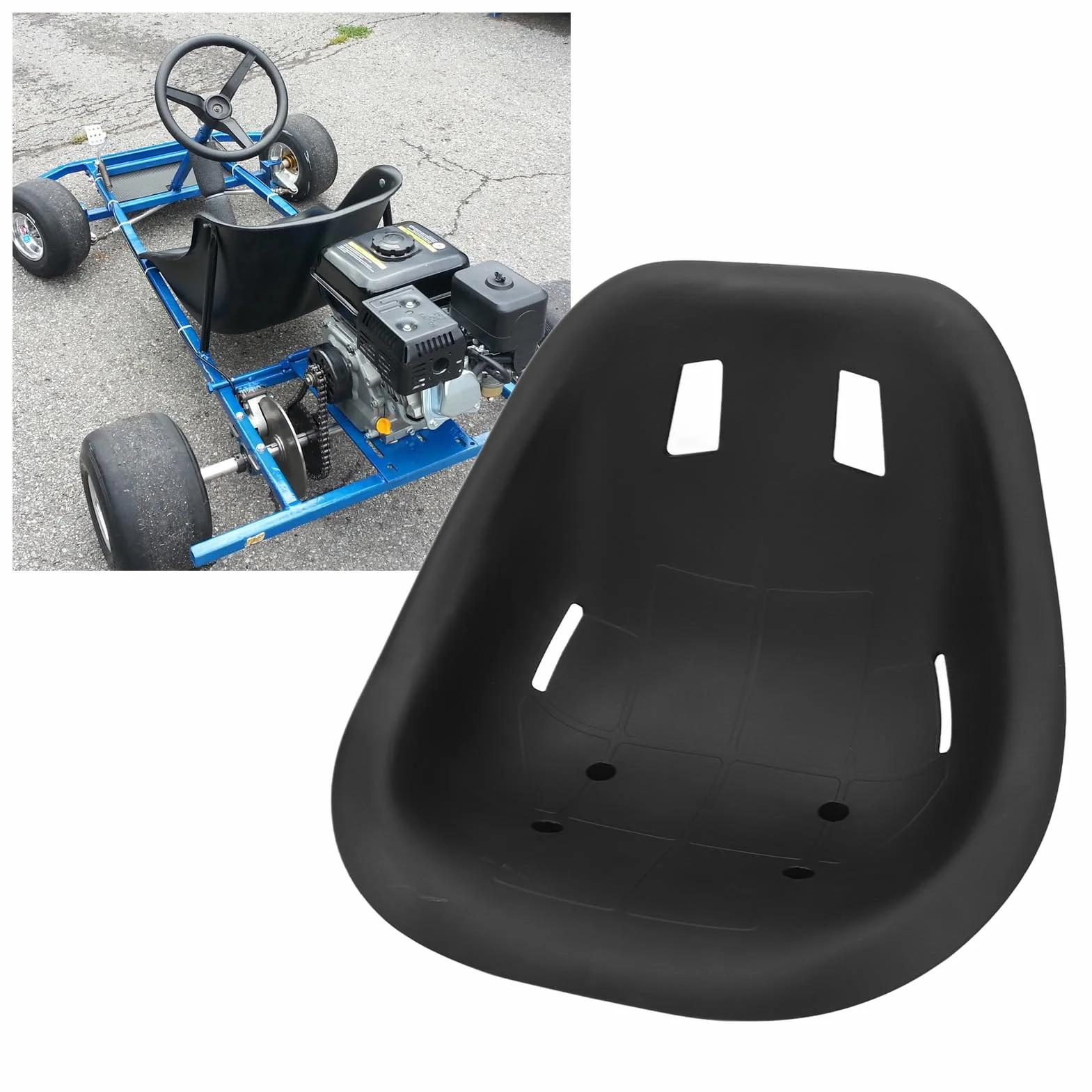 Fotel Gokartowy Do Gokartów Samochody Do Driftu Samochody Balansujące Duży Rozmiar Oparcia Fotela Samochodowego Siodełko Sprint Track Zestaw Siedzeń Wygodna, Ergonomiczna Konstrukcja
