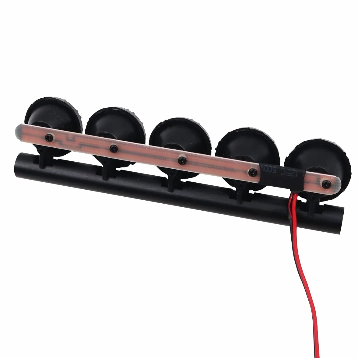 RC Car LED Light Bar Rc Car Lights Roof Light Rc Zestaw 5LED 125 mm do 1/10 RC Car Remote Control Monster Truck RC Crawler Kompatybilny z AXAIL scx10 Traxxas TRX-4