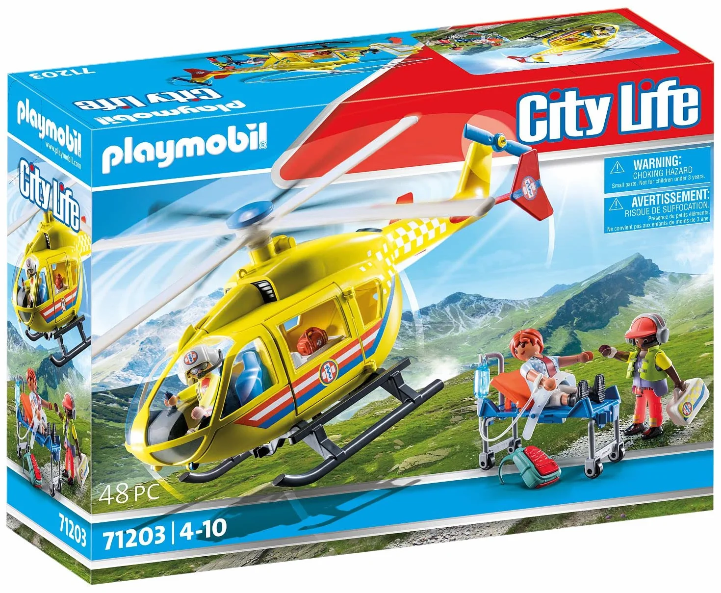 PLAYMOBIL City Life 71203 Helikopter ratunkowy, od 4 lat