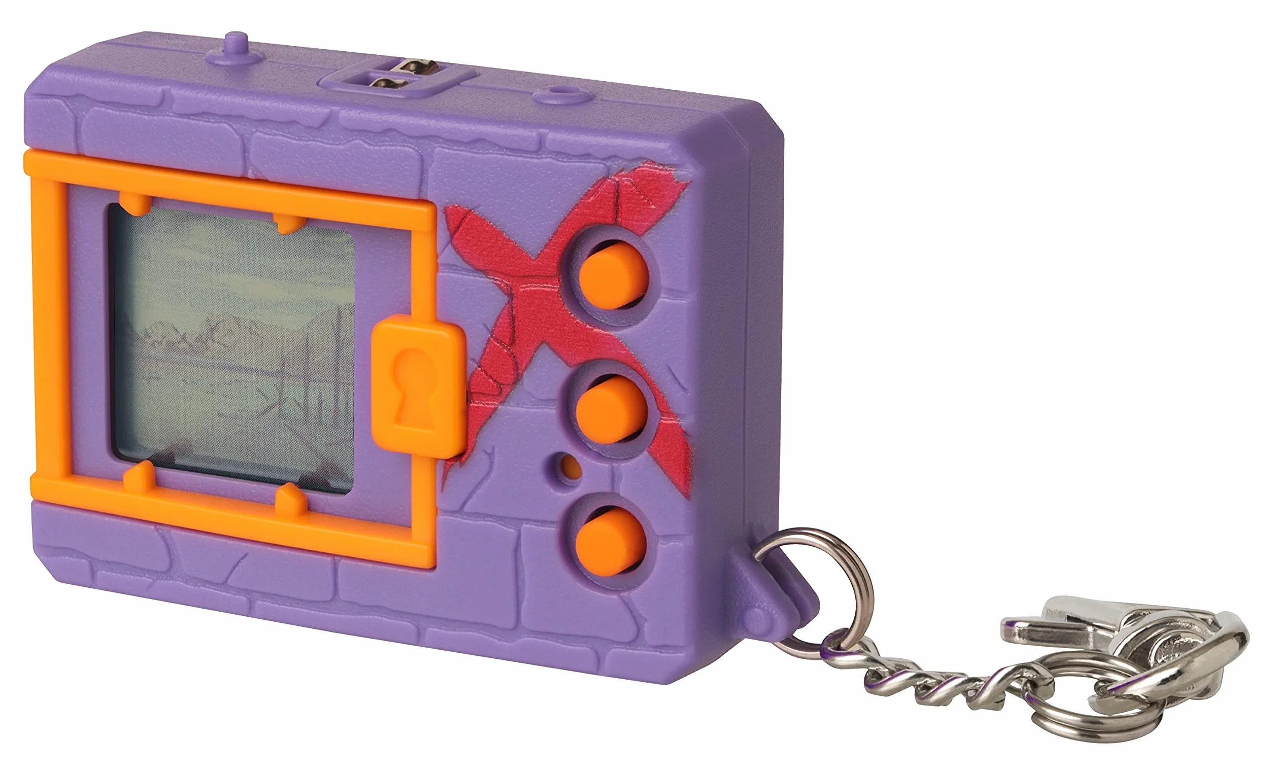 Bandai DigimonX (fioletowy i czerwony) - wirtualny potwór zwierzak Tamagotchi