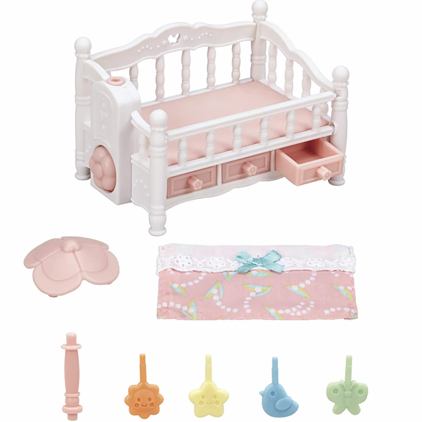 Sylvanian Families 5534 Łóżeczko z karuzelką