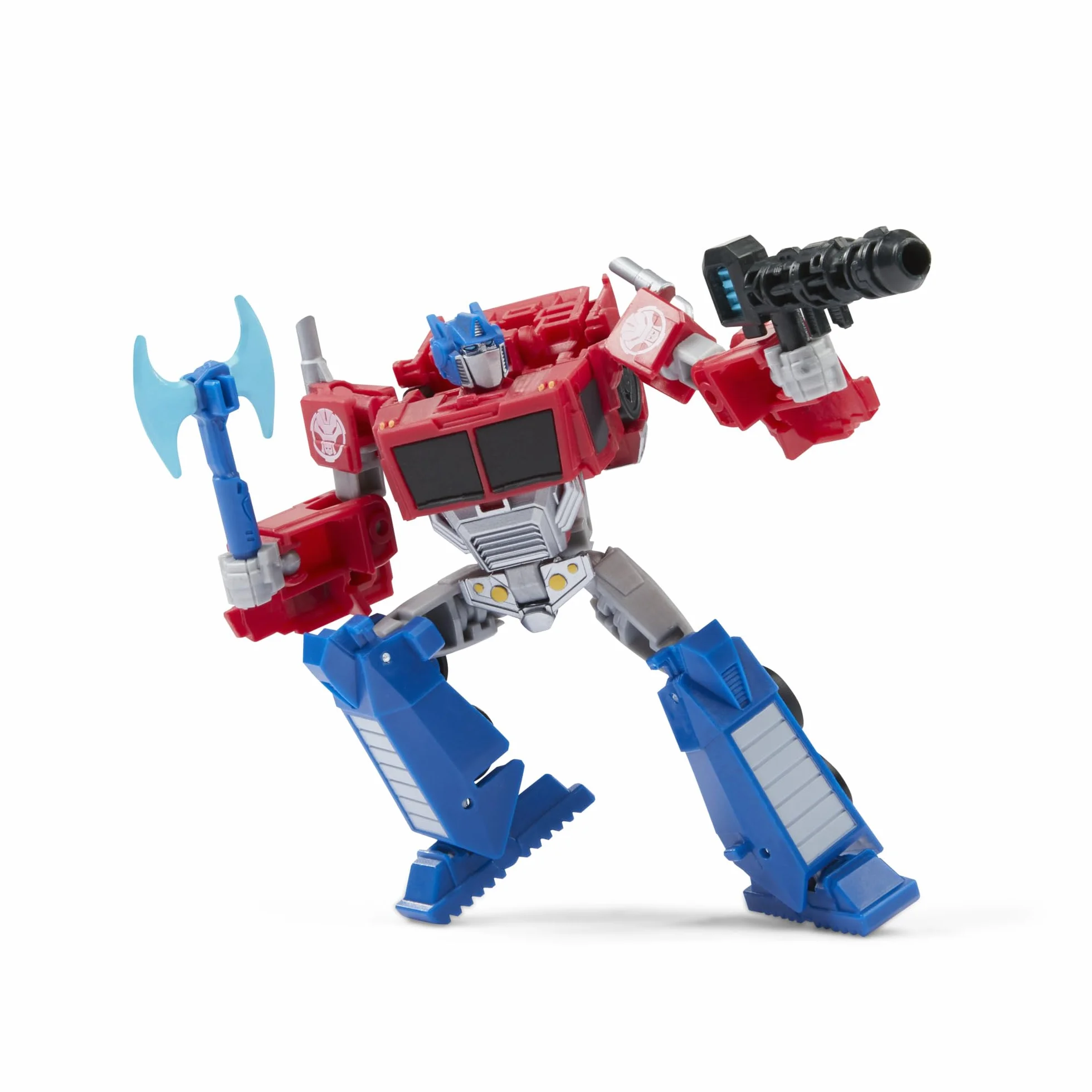 Transformers EarthSpark, Optimus Prime Class Deluxe Figurka, 12,5 cm, zabawka robota dla dzieci, od 6 lat