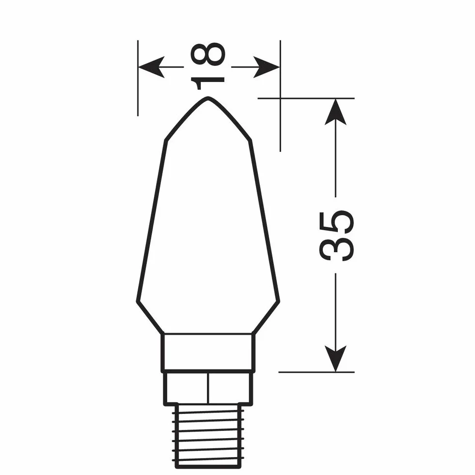 Lampa 90475 mikro kierunkowskazy LED, homologowane kierunkowskazy LED, 12 V