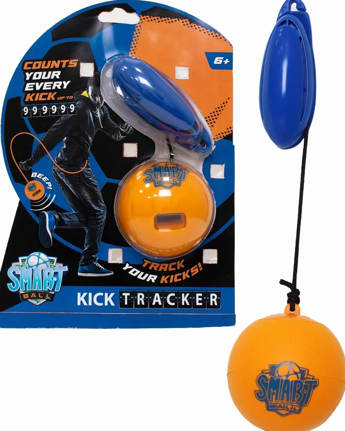 Smart Ball - Piłka do liczenia różek, kolor pomarańczowy, mały, MRK00001
