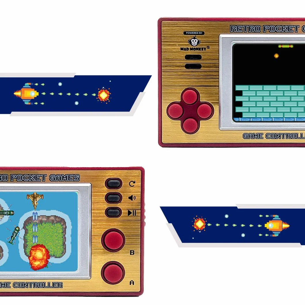 Retro Handheld - konsola do gier w podróży - Mad Monkey