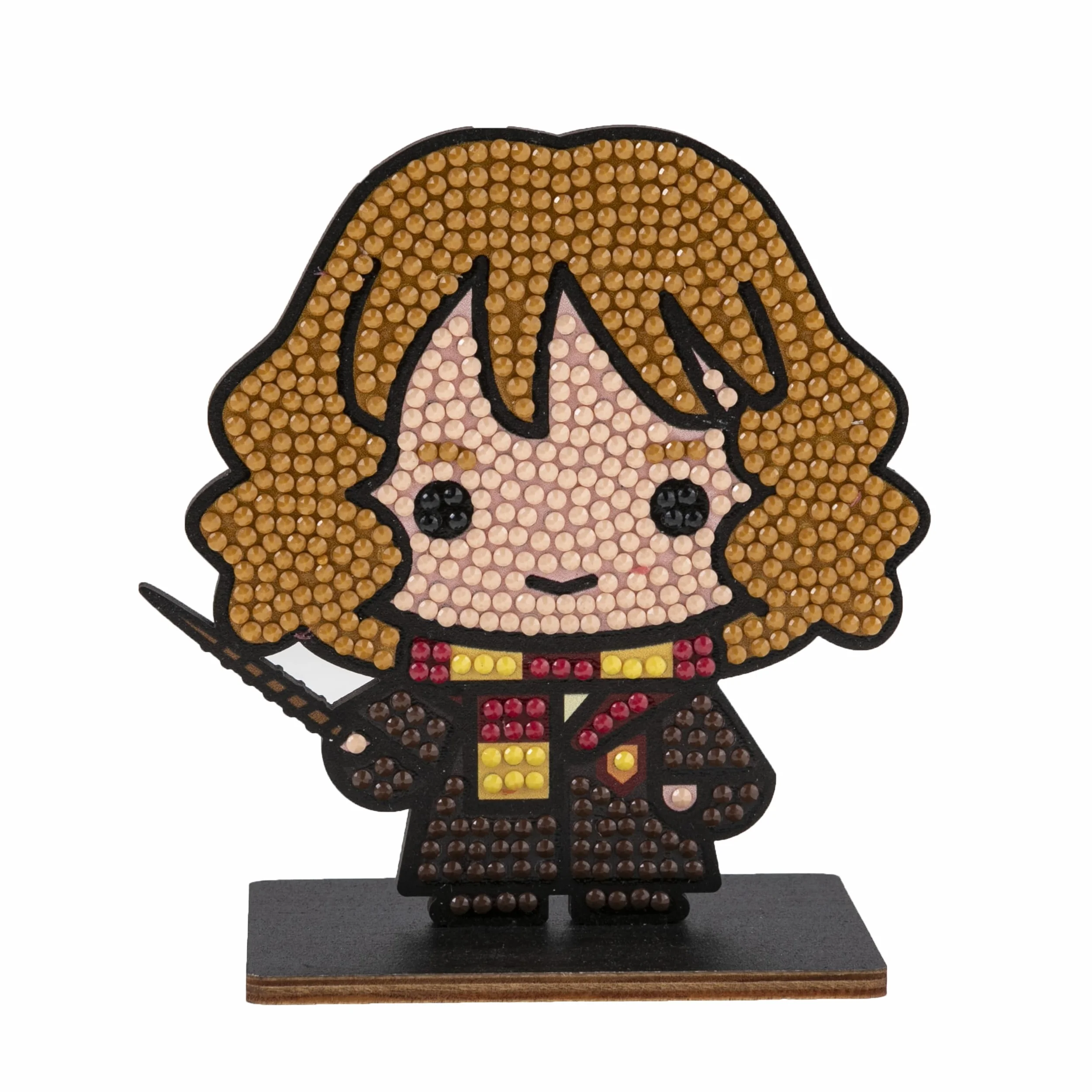 CRYSTAL ART Zestaw figurek drewnianych z diamentem, Harry Potter - Hermiona Granger