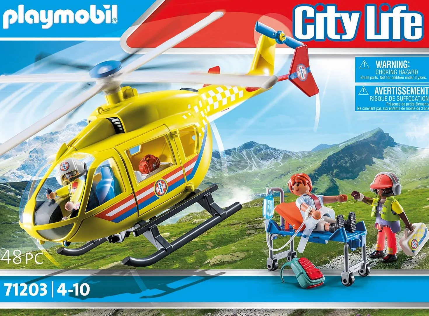 PLAYMOBIL City Life 71203 Helikopter ratunkowy, od 4 lat