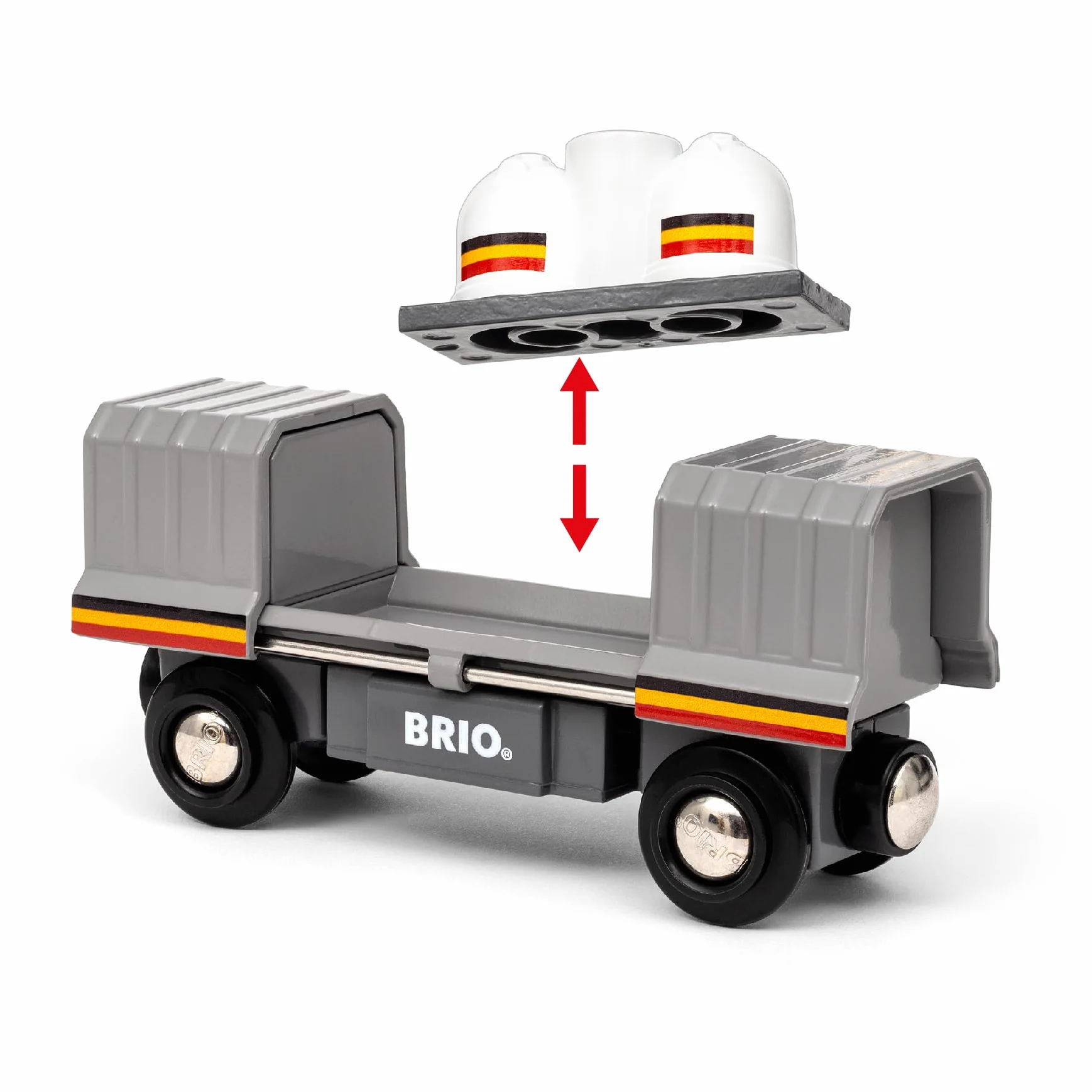 BRIO World - Trains of the World Santa Fe Zug