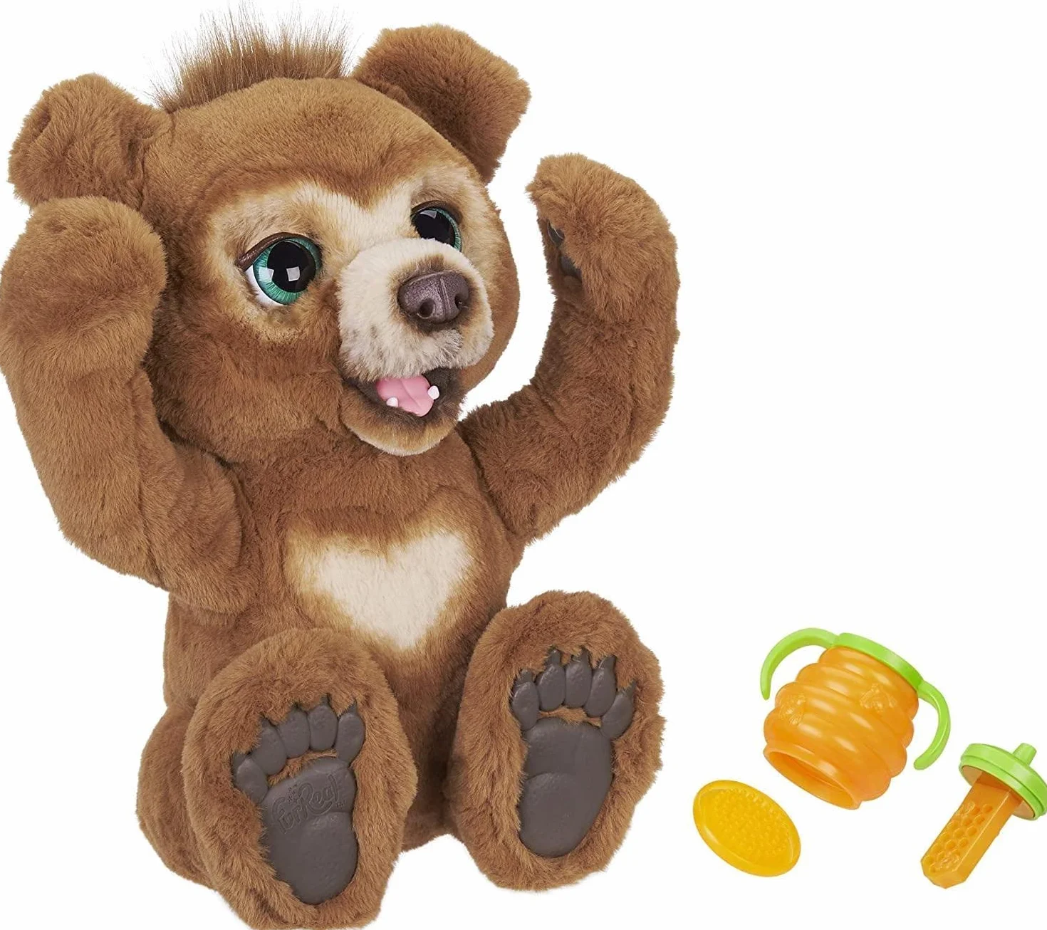 FurReal Friends E4591101 Miś, Miś Interaktywny Cubby