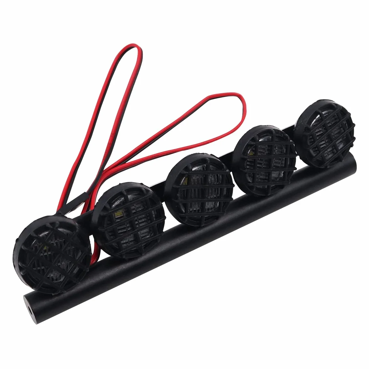 RC Car LED Light Bar Rc Car Lights Roof Light Rc Zestaw 5LED 125 mm do 1/10 RC Car Remote Control Monster Truck RC Crawler Kompatybilny z AXAIL scx10 Traxxas TRX-4