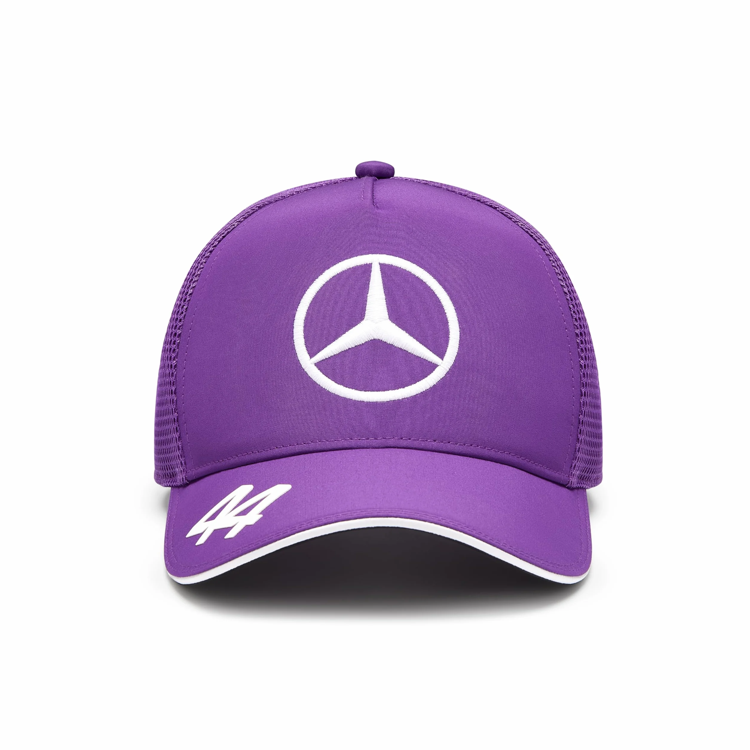 Mercedes AMG Petronas F1 2024 Lewis Hamilton Driver Trucker Cap - jeden rozmiar pasuje do większości