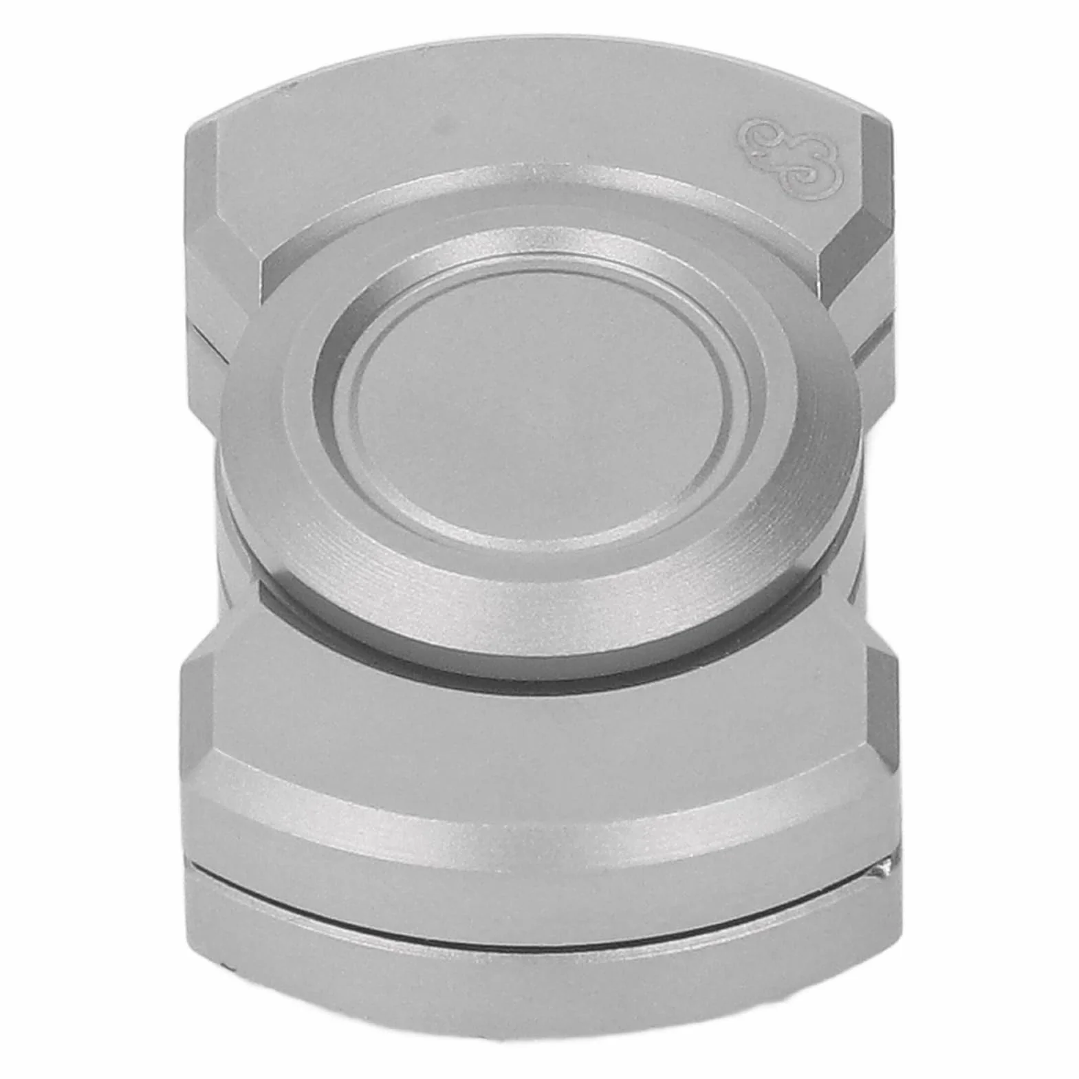 Relief Stress Slider, przenośna zabawka, lekka, ergonomiczna, wytrzymała, wielofunkcyjny metal, do ADHD (srebrny)