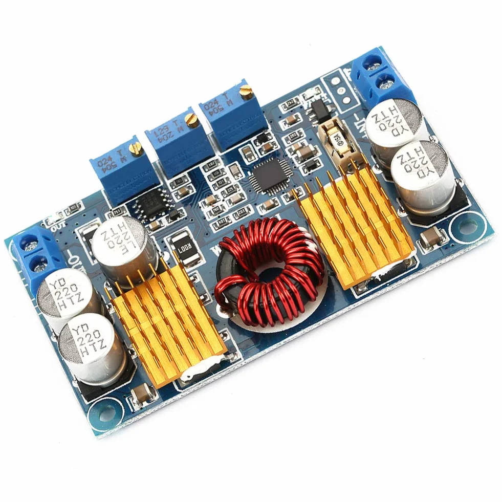 Yctze LTC3780 DC 5-32V do 1V-30V 10A Automatyczny moduł Regulatora Step Up Down do Zasilania i ładowania