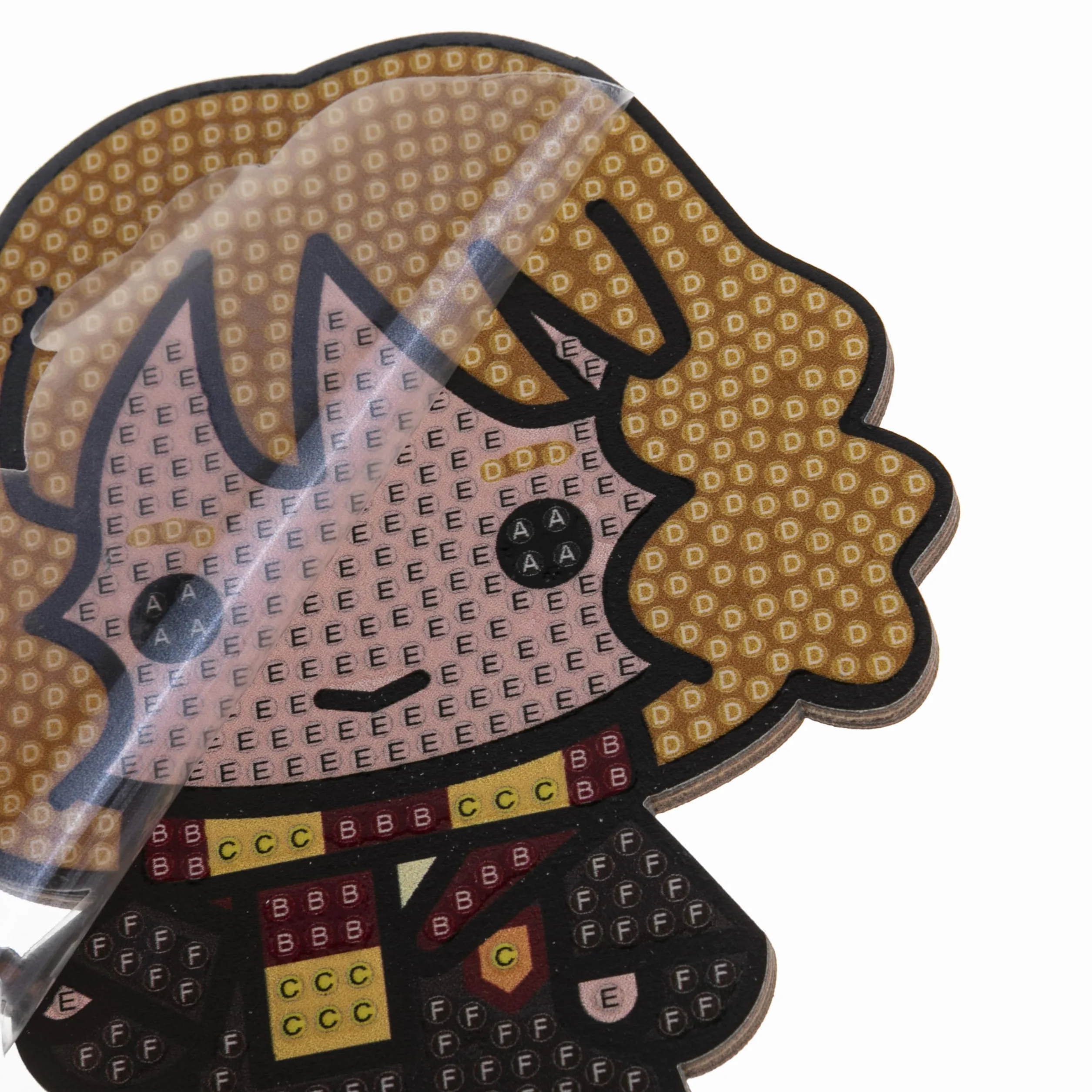 CRYSTAL ART Zestaw figurek drewnianych z diamentem, Harry Potter - Hermiona Granger