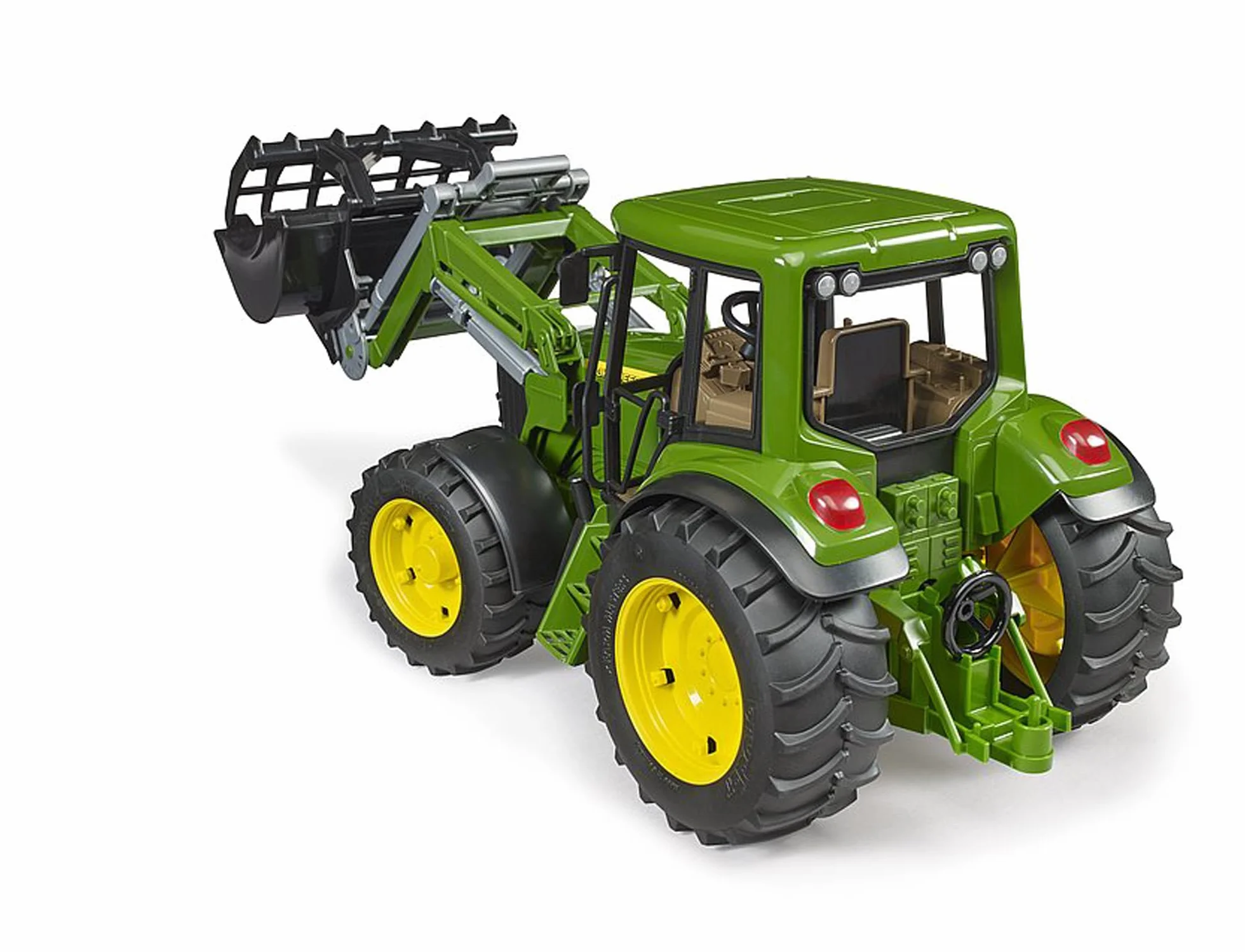 bruder 02052 - John Deere 6920 z ładowaczem czołowym - 1:16 Pojazd, traktor, buldog, farma, rolnictwo, prace polowe, maszyna, bworld, zabawki