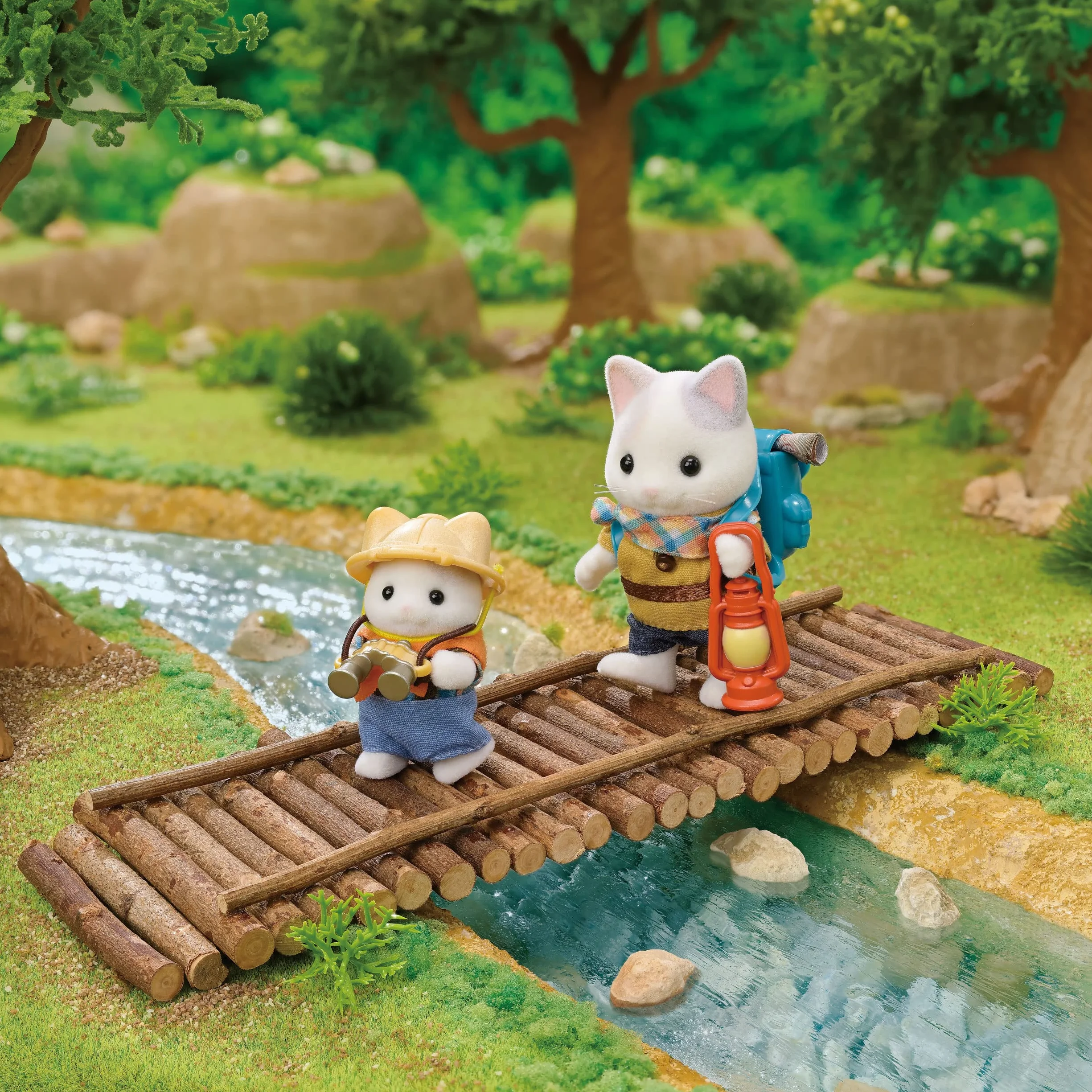 Sylvanian Families - 5763 Wyprawa w nieznane braci Latte Cat Family