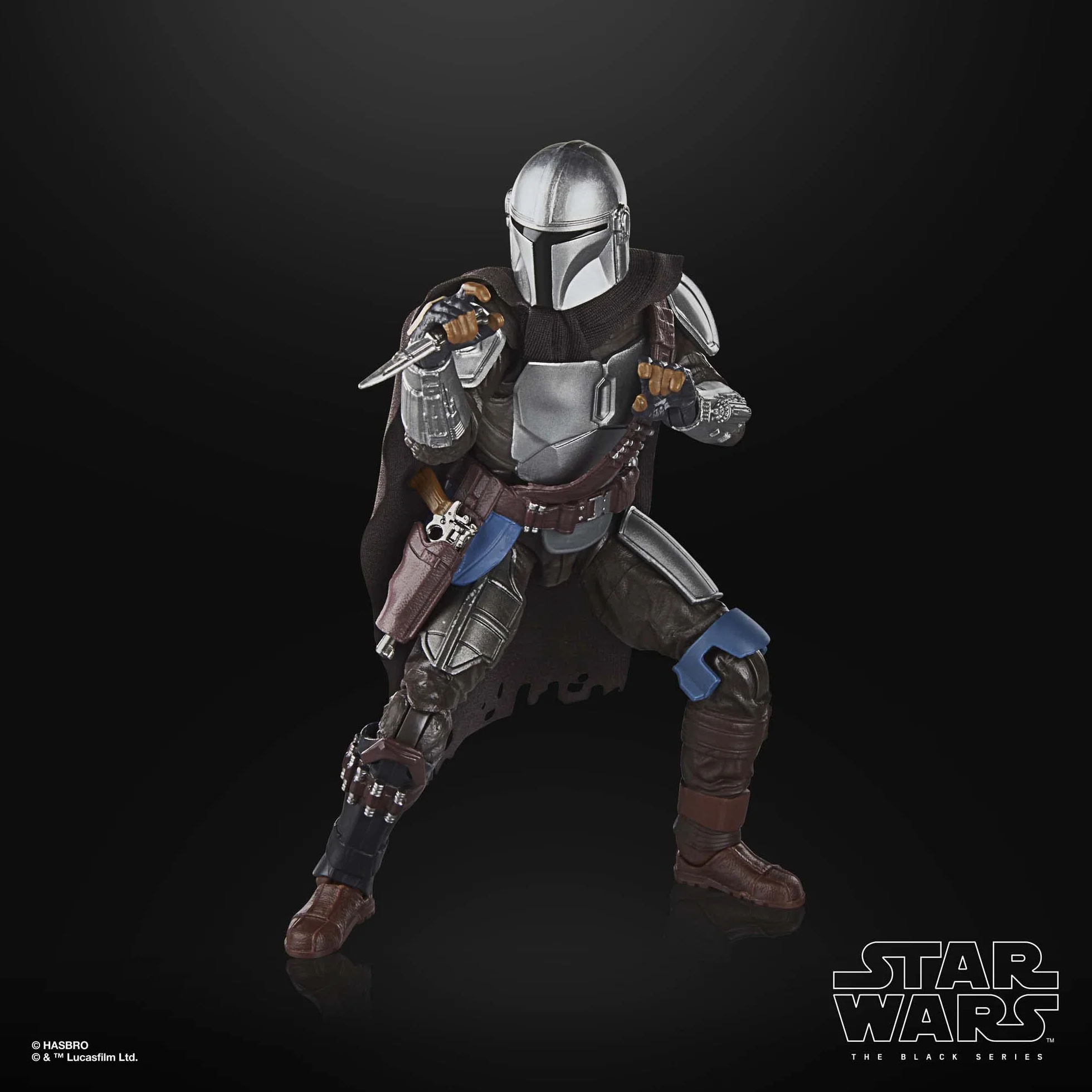 Mandalorianin (Glavis Ringworld) z kolekcji Star Wars The Black Series, 15-centymetrowe figurki z serialu Gwiezdne wojny: Księga Boby Fetta