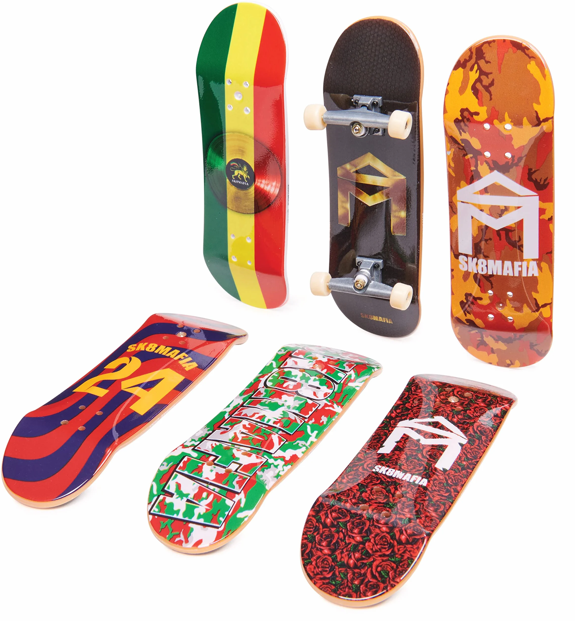 Tech Deck - Sk8shop Bonus Pack (styles vary), Sk8shop Fingerboard Bonus Pack, Collectible and Customizable Mini Skateboards (Styles May Vary)