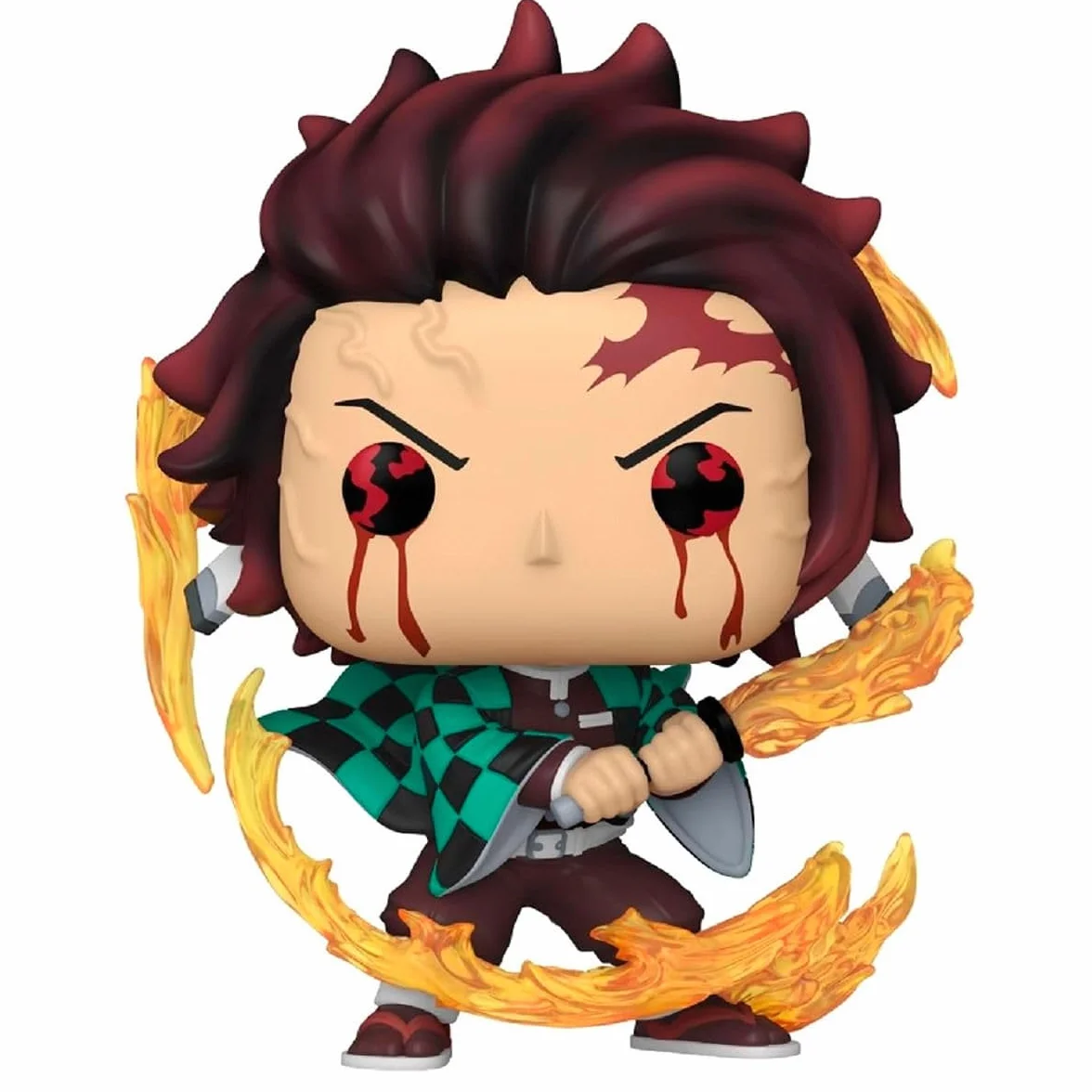 Funko POP! Animation: DS - Tanjiro Kamado - (Sun Breathing) - Demon Slayer - kolekcjonerska figurka winylowa - pomysł na prezent - oficjalny towar - zabawki dla dzieci i dorosłych - fani anime