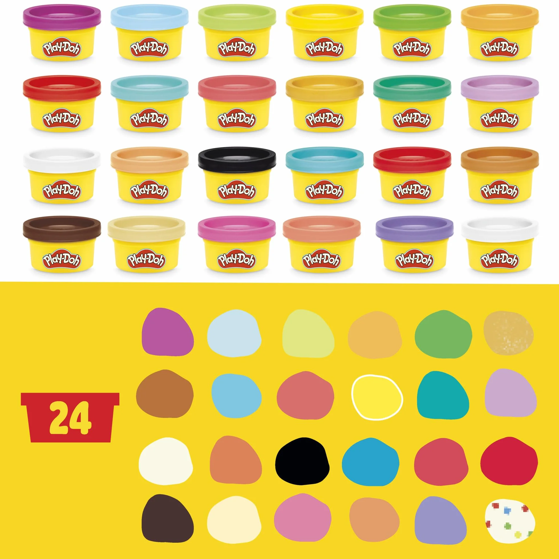 Świąteczny kalendarz adwentowy Play-Doh dla dzieci