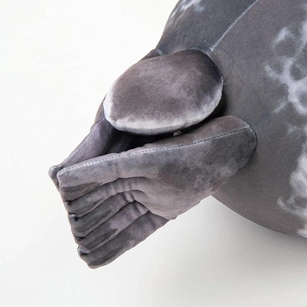 Chubby Blob Seal Pillow, wypchane zwierzątka, pluszowa zabawka, miękka bawełniana pluszowa zabawka, poduszka do przytulania, poduszka na poduszki, zabawki wypchane zwierzęta oceaniczne, prezenty dla