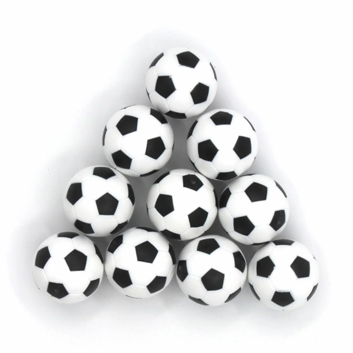 Vaguelly 24kawałki Piłek Do Gry Foosball Akcesoria Do Stołu z Trwałym Wykonaniem