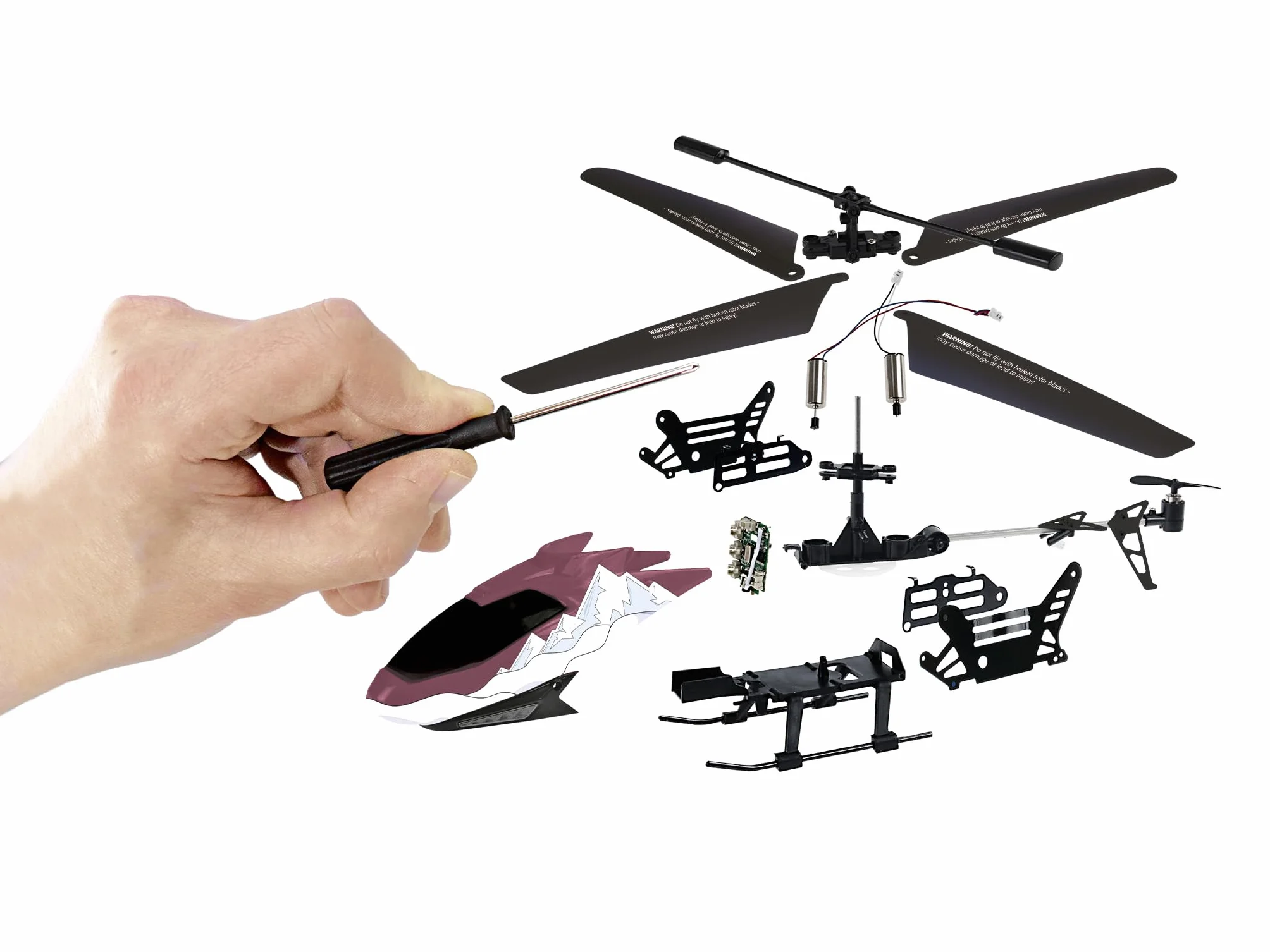Revell kalendarz adwentowy helikopter RC I zdalnie sterowany helikopter I do rękodzieła, dla chłopców, dziewcząt i dorosłych od 10 lat, prezent na Boże Narodzenie