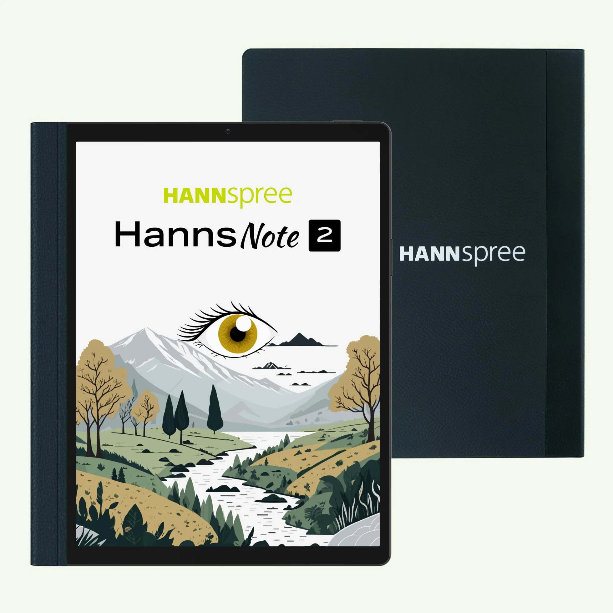 Hannspree HannsNote 2 SN10HR1B kolorowy tablet z systemem Android 25,40 cm (10") 1600 x 1600 stosunek 3:4, EcoVision Paper Display, Android 13, 4 GB RAM /64 GB eMMC, WiFi, czarny