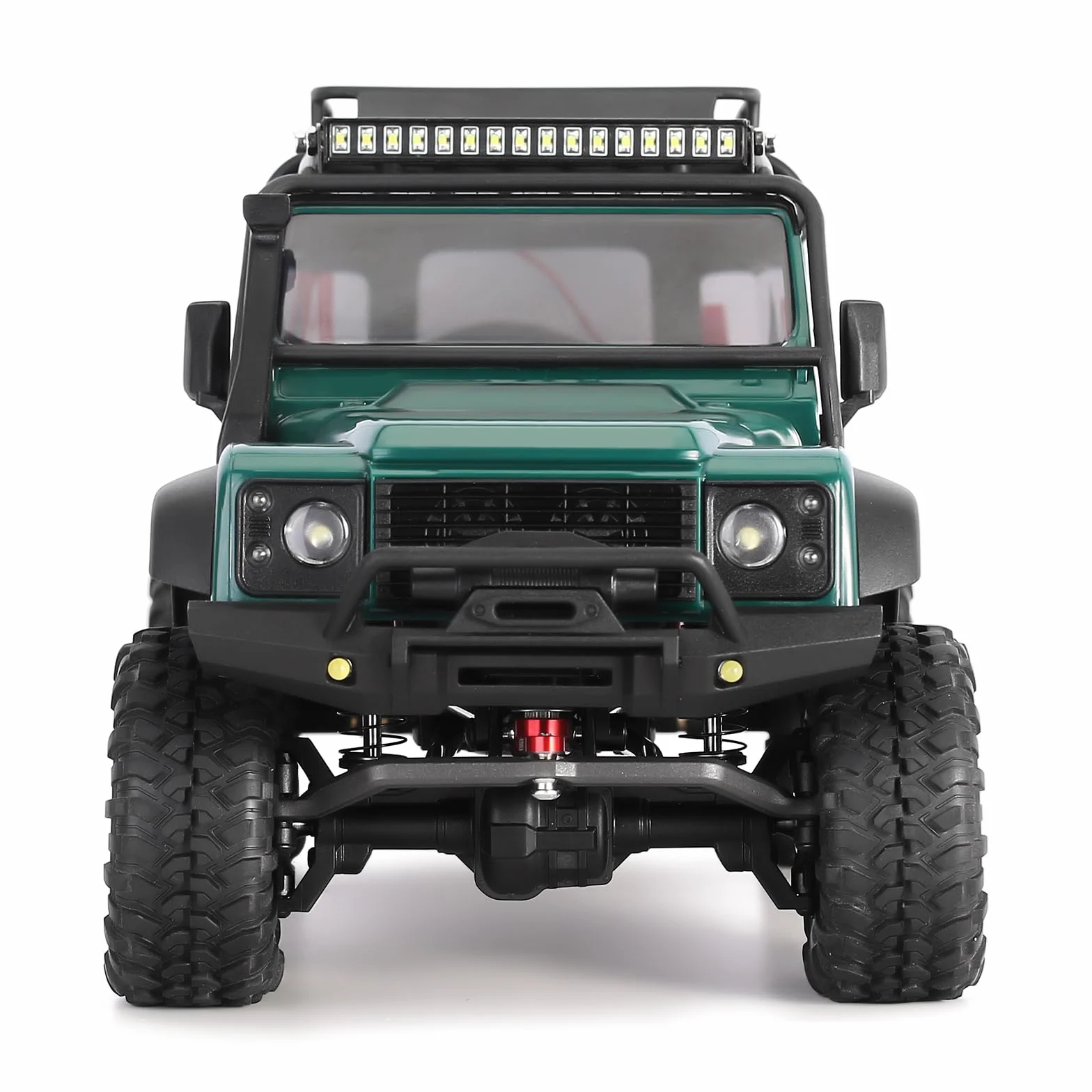 INJORA Listwa świetlna dachowa - 16 LED zestaw żarówek reflektor do TRX4M Defender 1/18 RC Crawler Upgrade