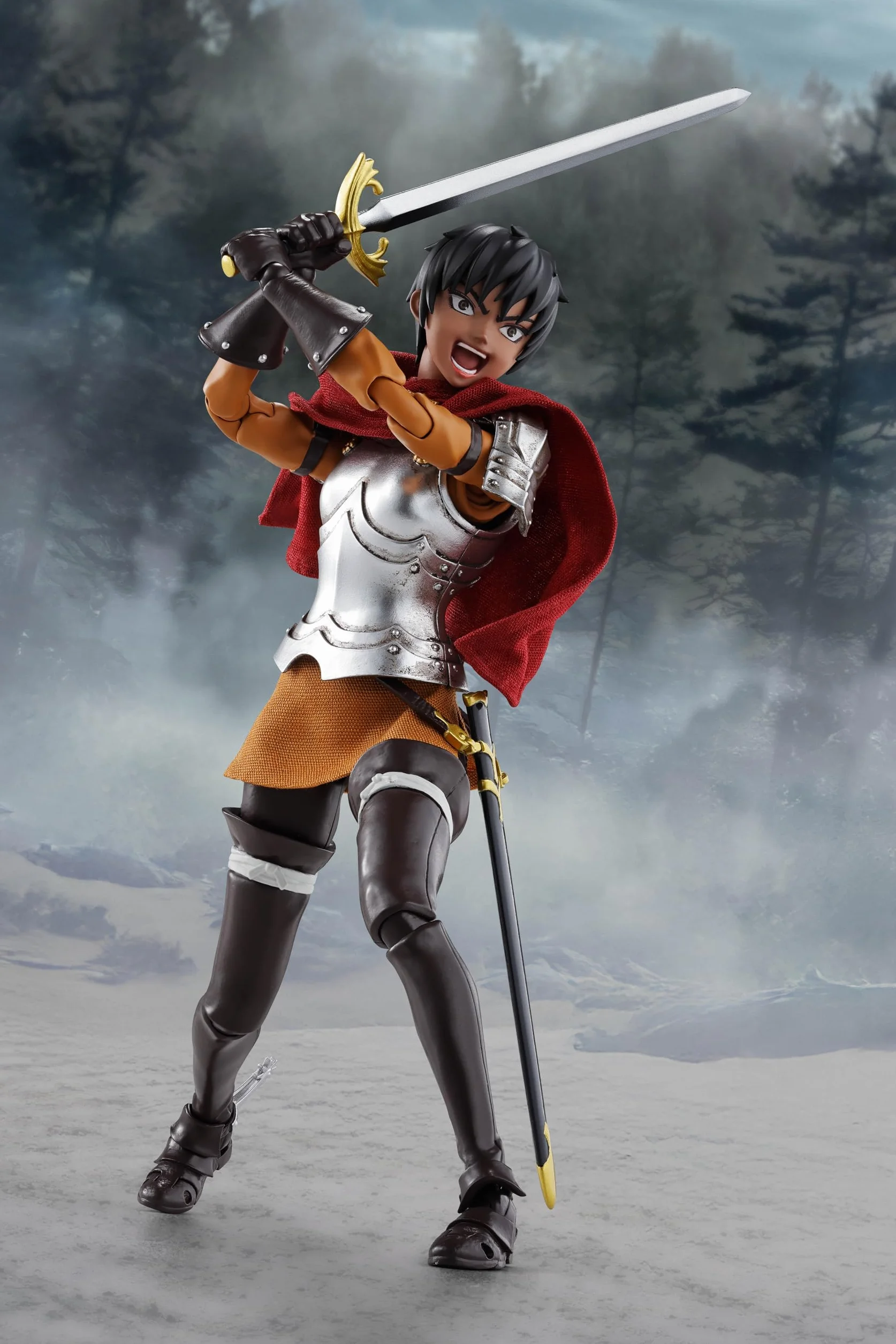 TAMASHII NATIONS S.H. Figuarts Berserk Caska (grupa jastrzębia), ok. 145 mm, PCW, ABS, tkanina, wstępnie pomalowana figurka