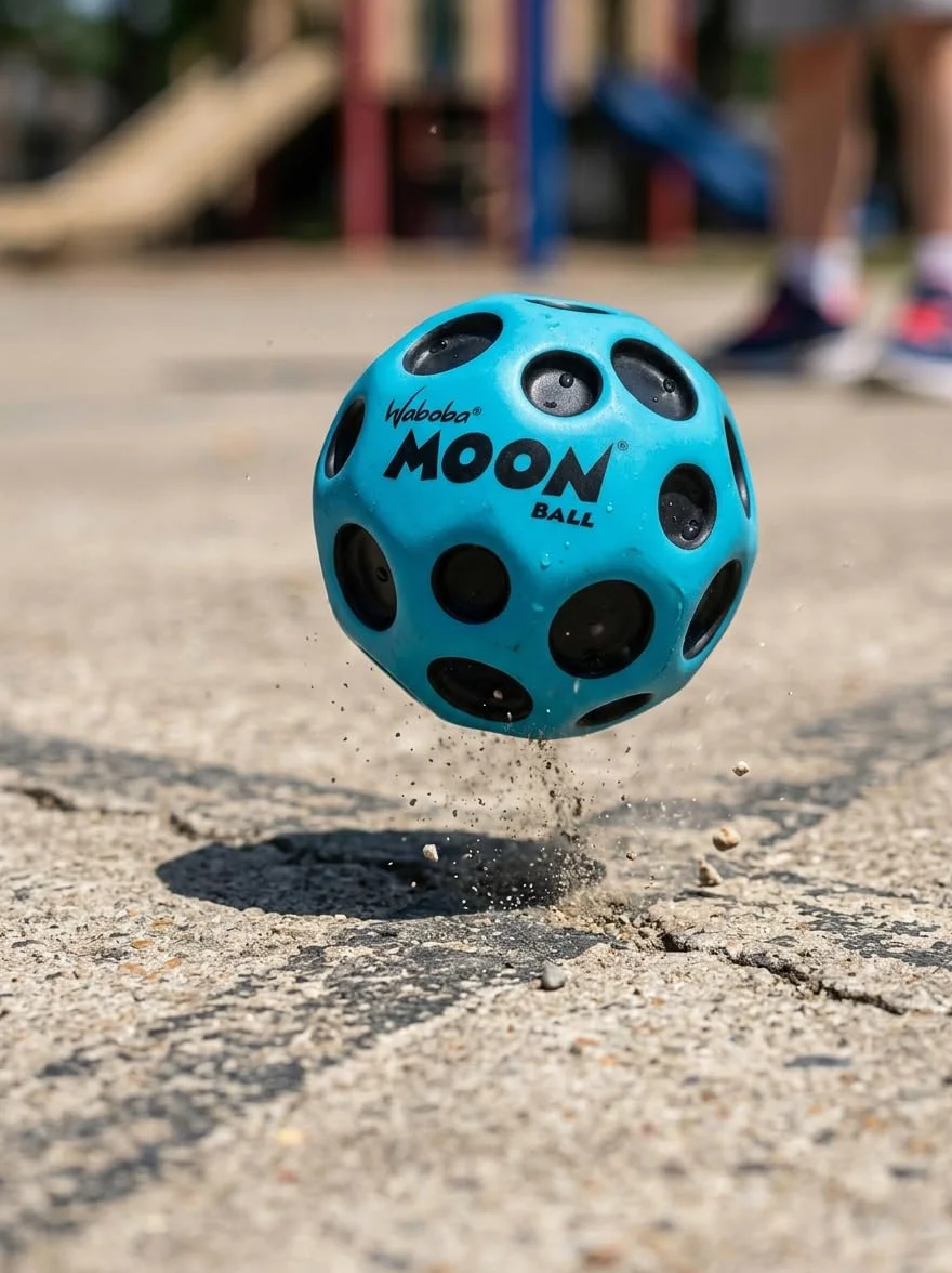 Waboba The Original Moon Ball - Hyper Bouncy Ball - Ekstremalne odbijanie i zabawa dla wszystkich grup wiekowych - idealna do aktywnej zabawy i gier na świeżym powietrzu