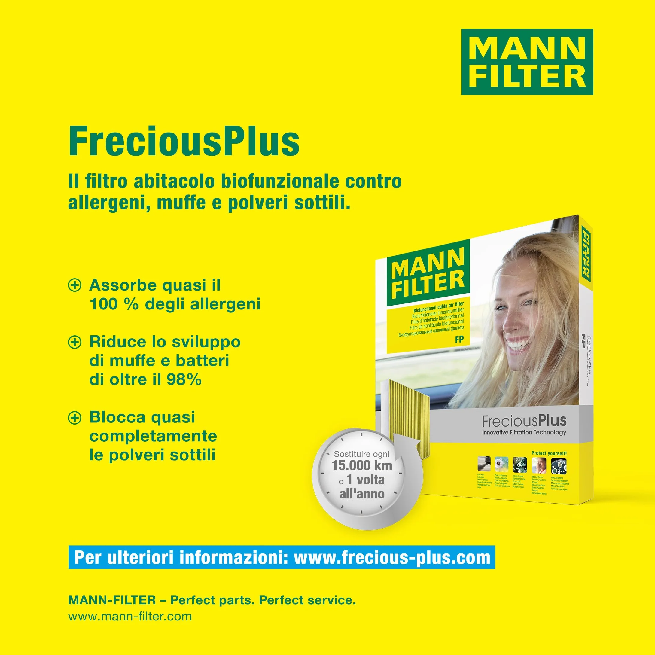 MANN-FILTER FP 26 010 Filtr powietrza kabinowego - SAMOCHODY OSOBOWE + DOSTAWCZE