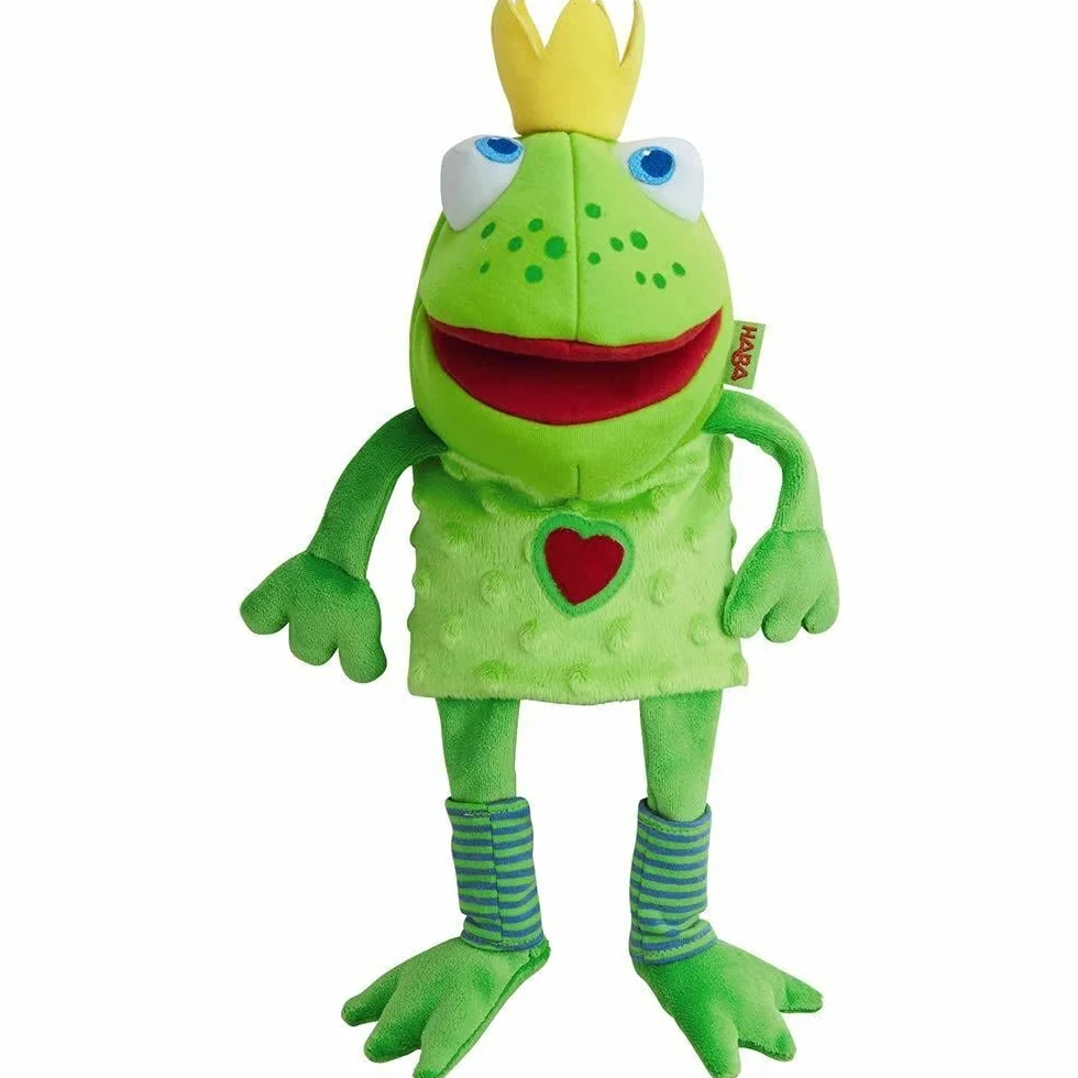 HABA 300490 Frog King Glove Puppet
