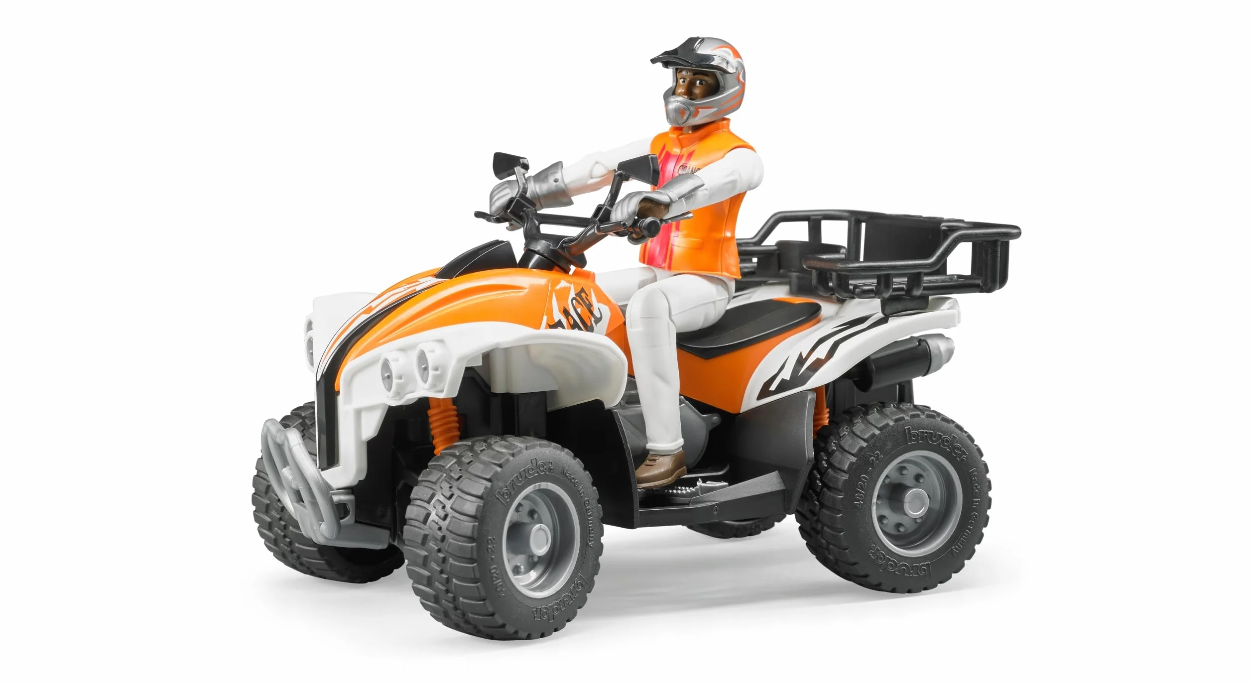 bruder 63000 - Quad z kierowcą, figurka, pojazd, pojazd terenowy