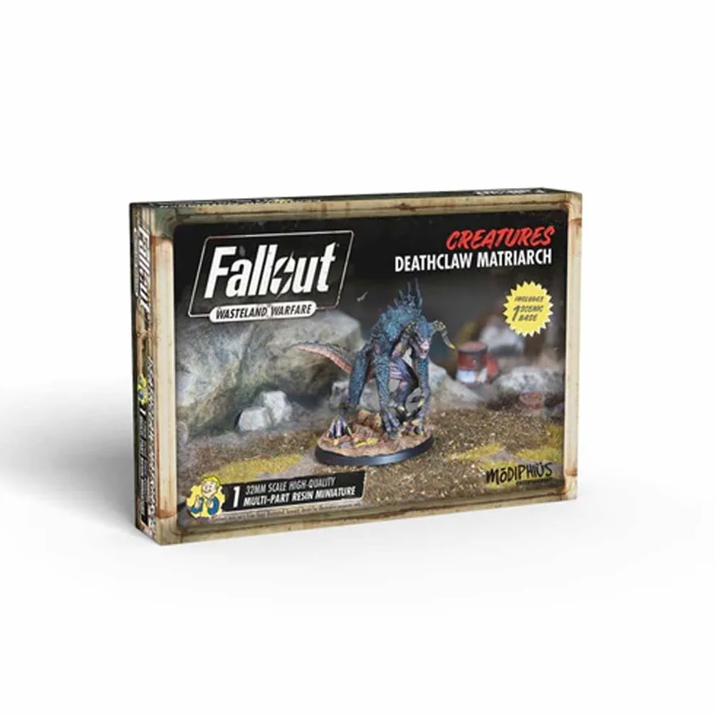 Modiphius Entertainment | Fallout Wasteland Warfare | Creatures: Deathclaw Matriarch | Miniatures | Unpainted
