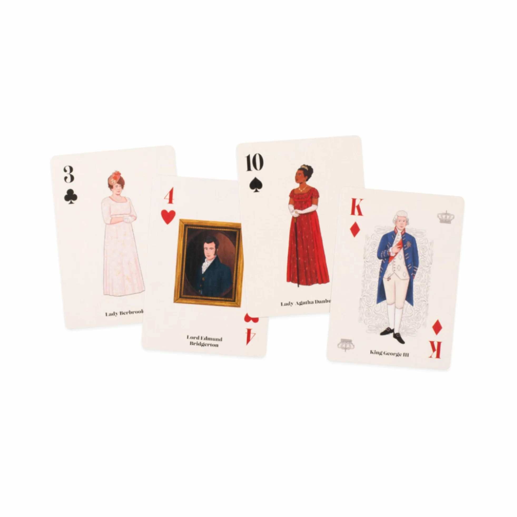 Bridgerton Playing Cards /anglais